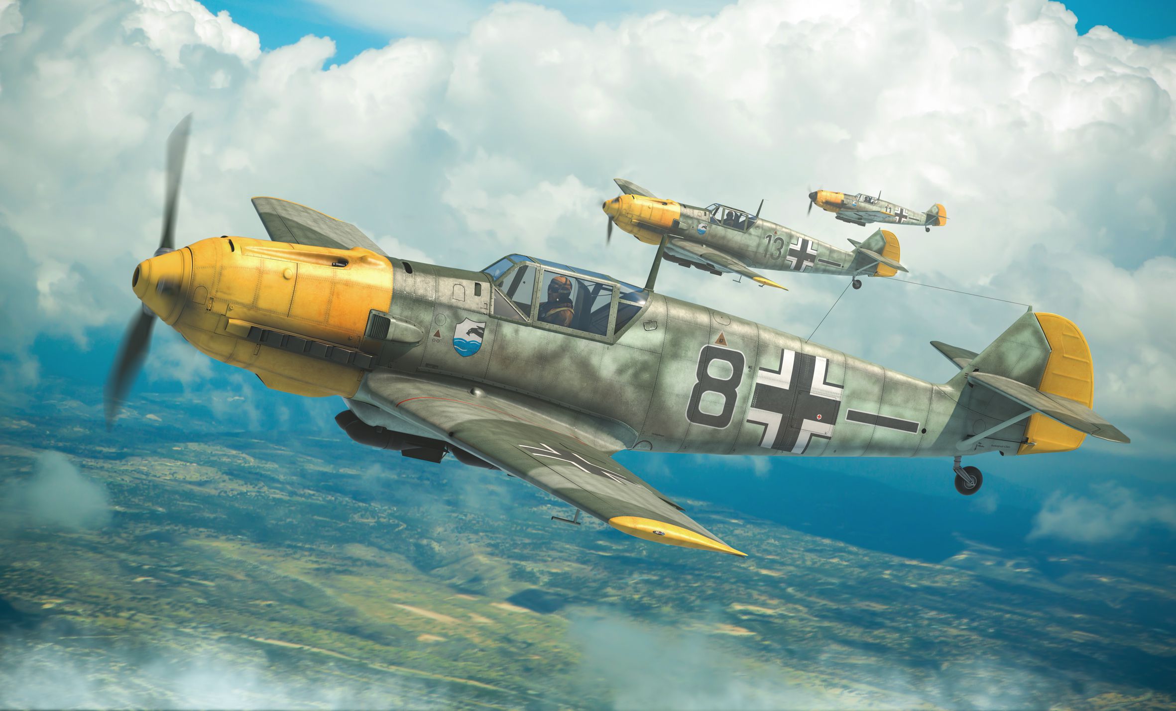 World War Ii World War War Military Military Aircraft Aircraft Airplane Germany Luftwaffe Boxart Art 2362x1429