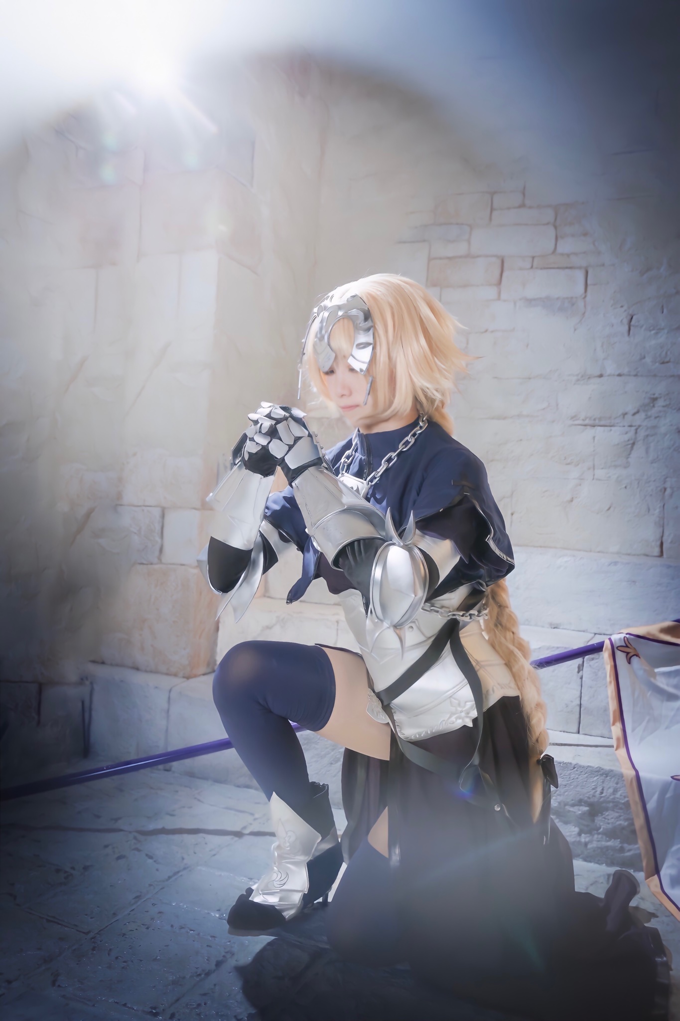 Jeanne DArc Fate Ruler Fate Apocrypha Asian Asian Cosplayer Cosplay Japanese Japanese Women Women Lo 1365x2048