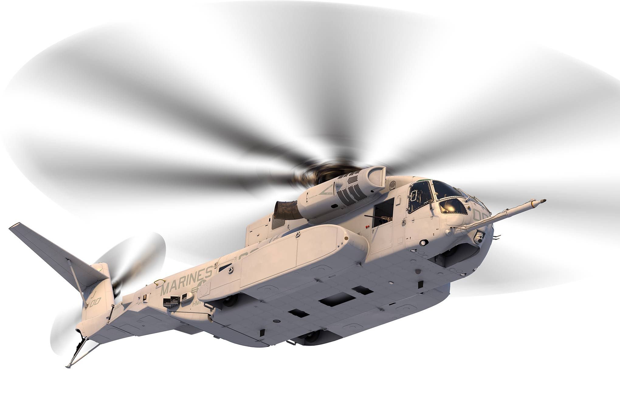 Helicopter Transport Aircraft 2040x1360