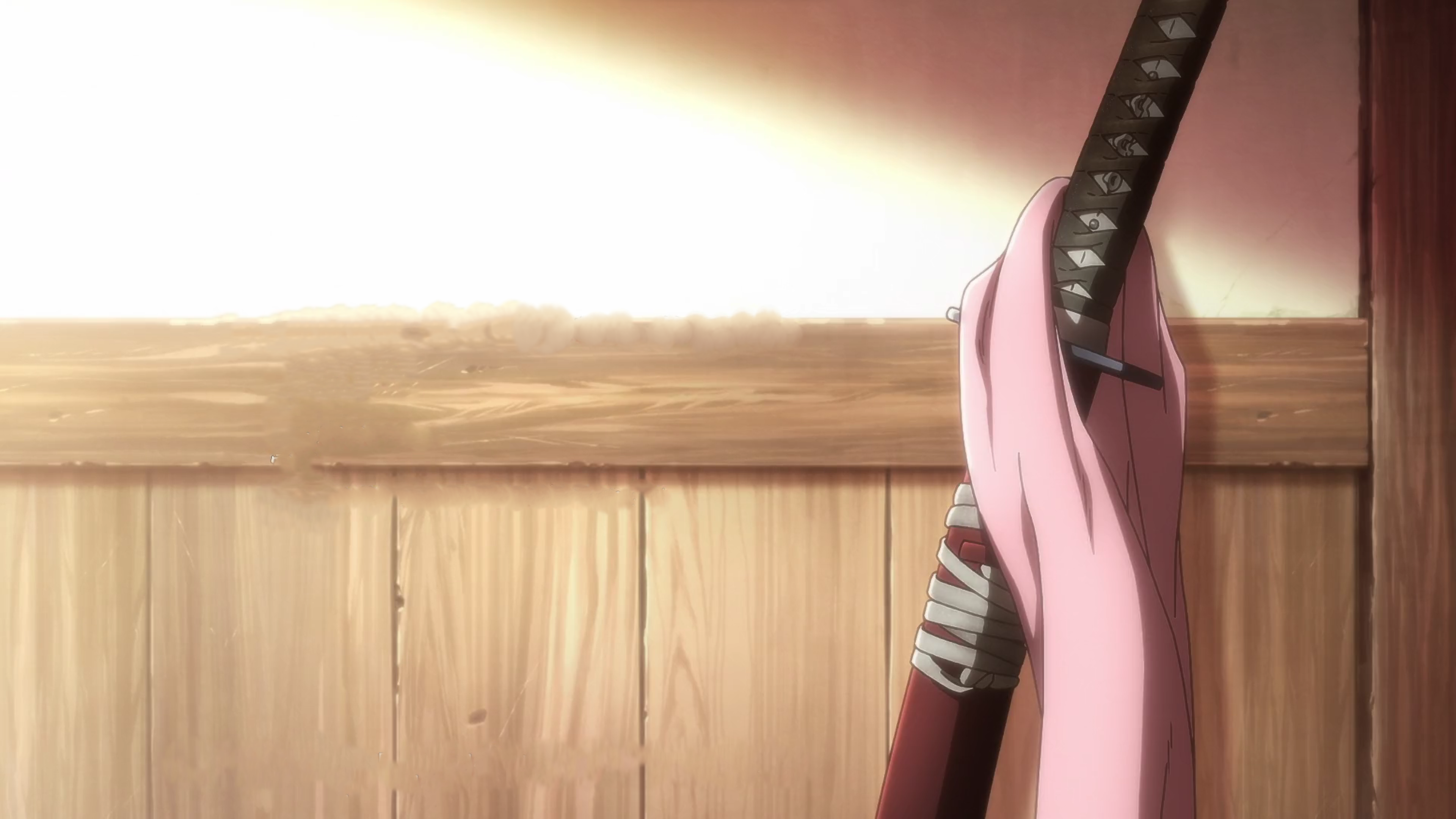 Rurouni Kenshin Samurai Samurai X Sword Katana Ribbon Anime Anime Screenshot Weapon 3840x2160