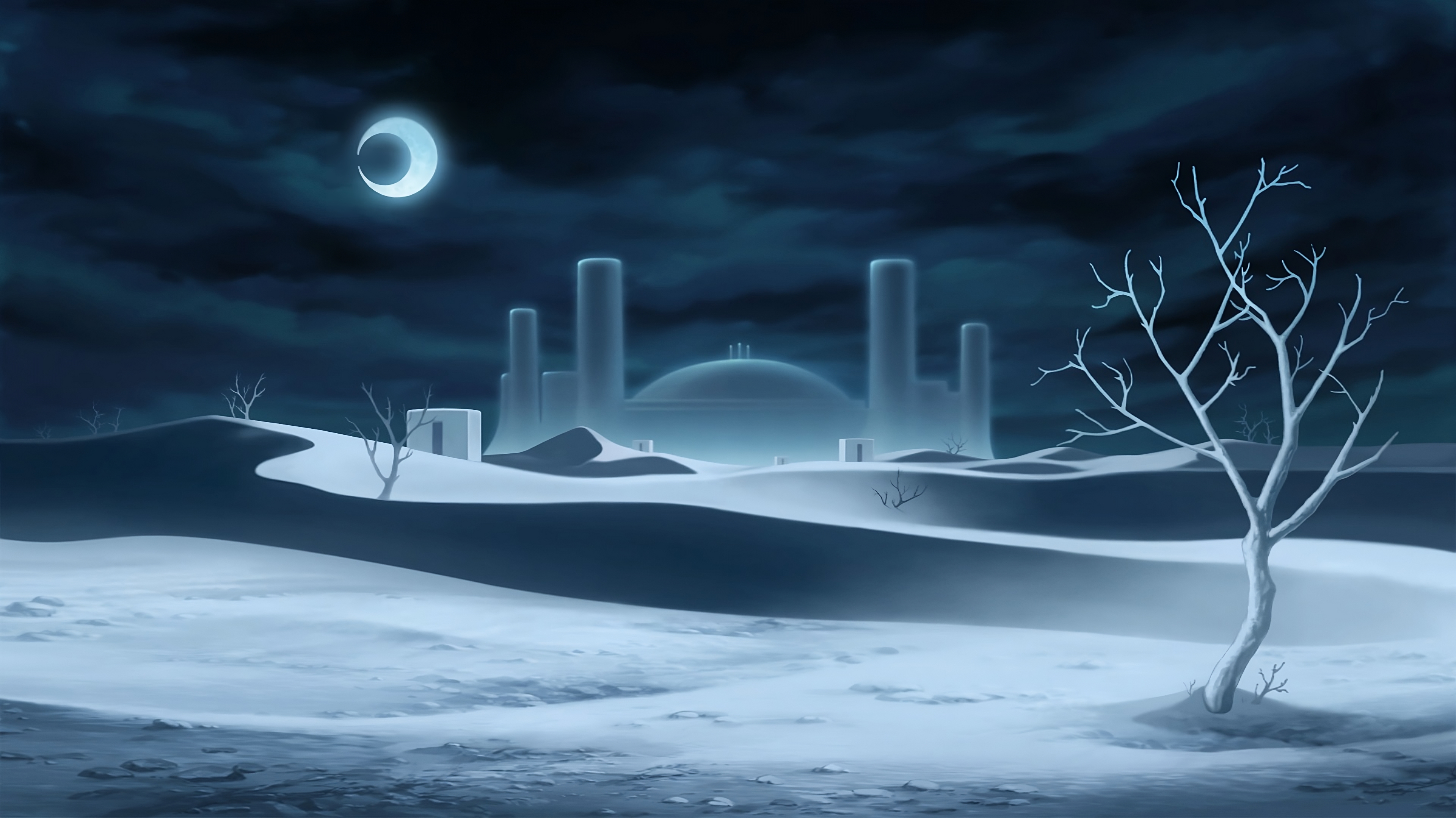Bleach Pockie Ninja Night Desert Anime Games Anime Landscape Moon Wallpaper  - Resolution:3840x2160 - ID:1371625 