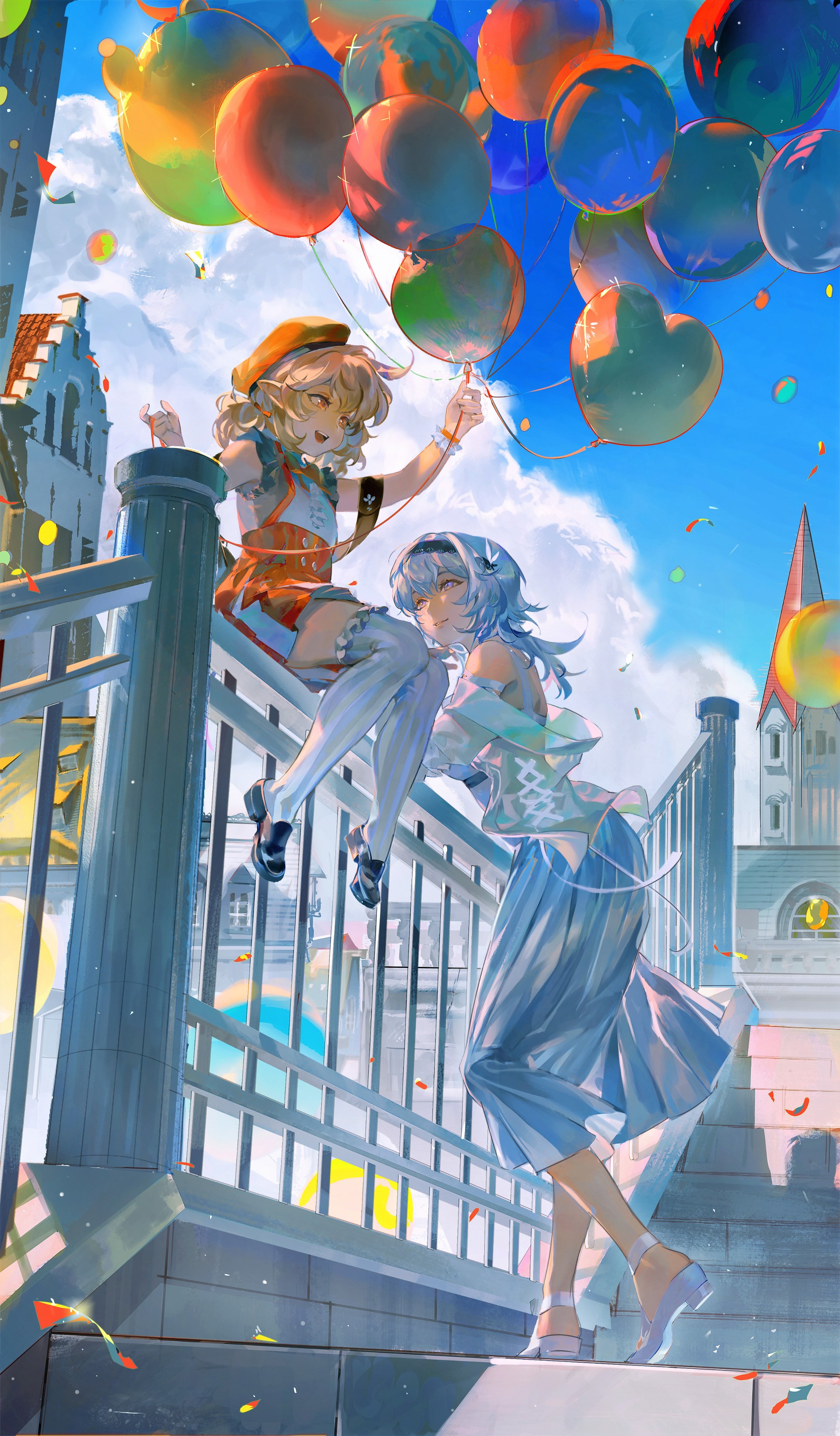 A Balloon for each family member [ Kotaro wa Hitorigurashi ] : r/anime