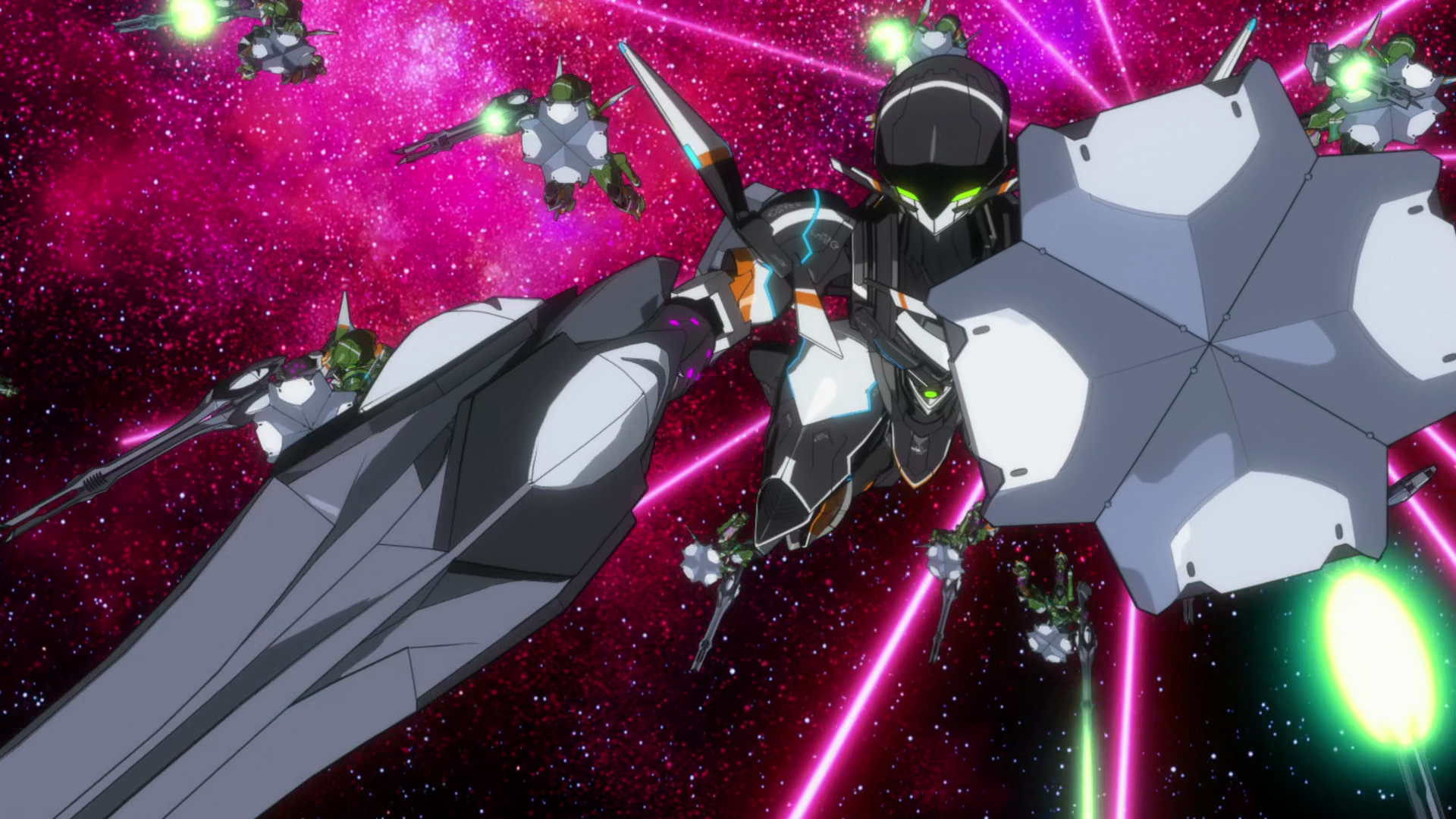 Suisei No Gargantia Chamber Suisei No Gargantia Mecha Fight Space Fight Robot Anime Screenshot Anime 1920x1080