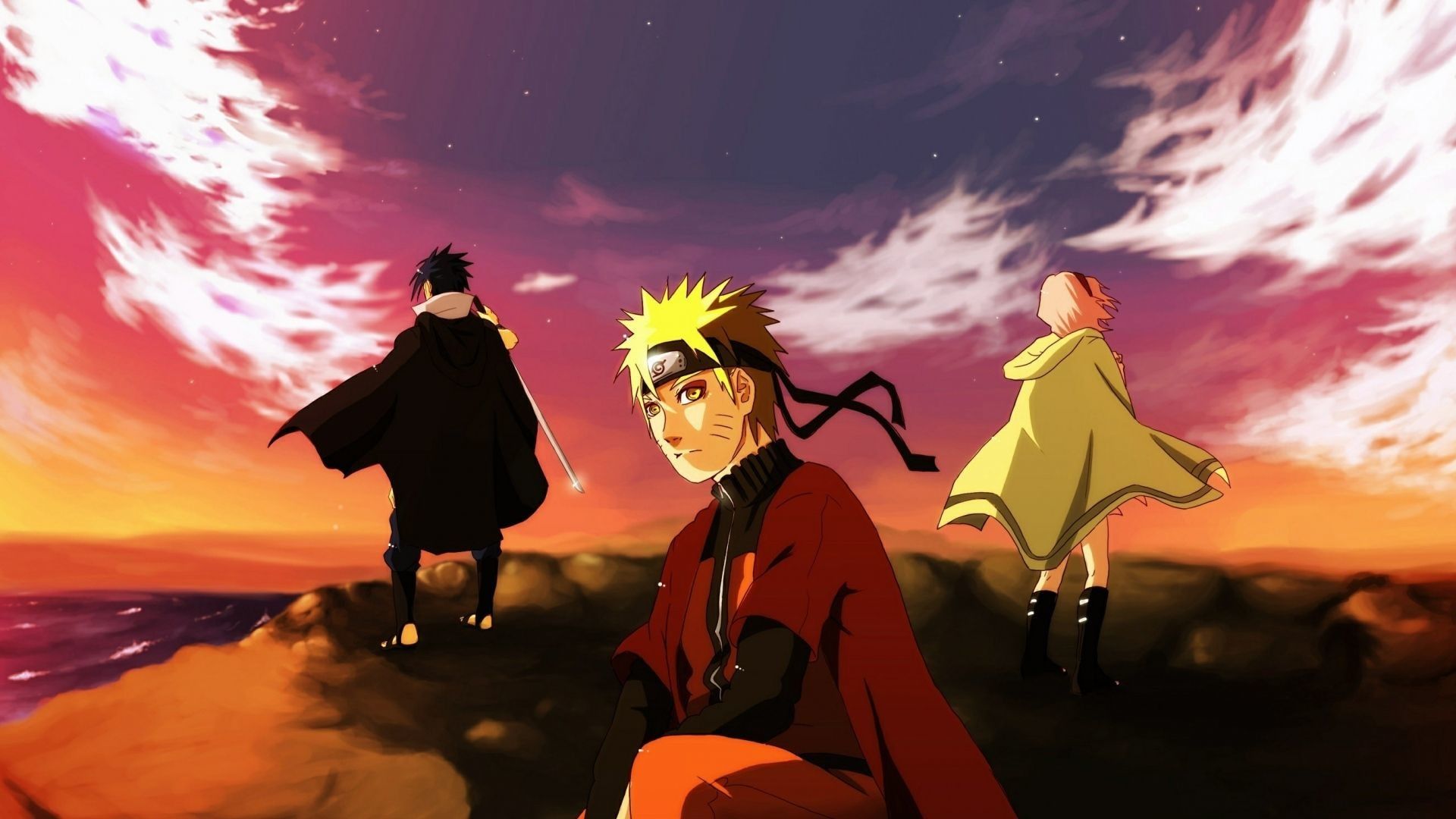 Naruto Shippuuden Uchiha Sasuke Naruto Anime Sakura Naruto Sage Mode Anime Anime Boys Uzumaki Naruto 1920x1080