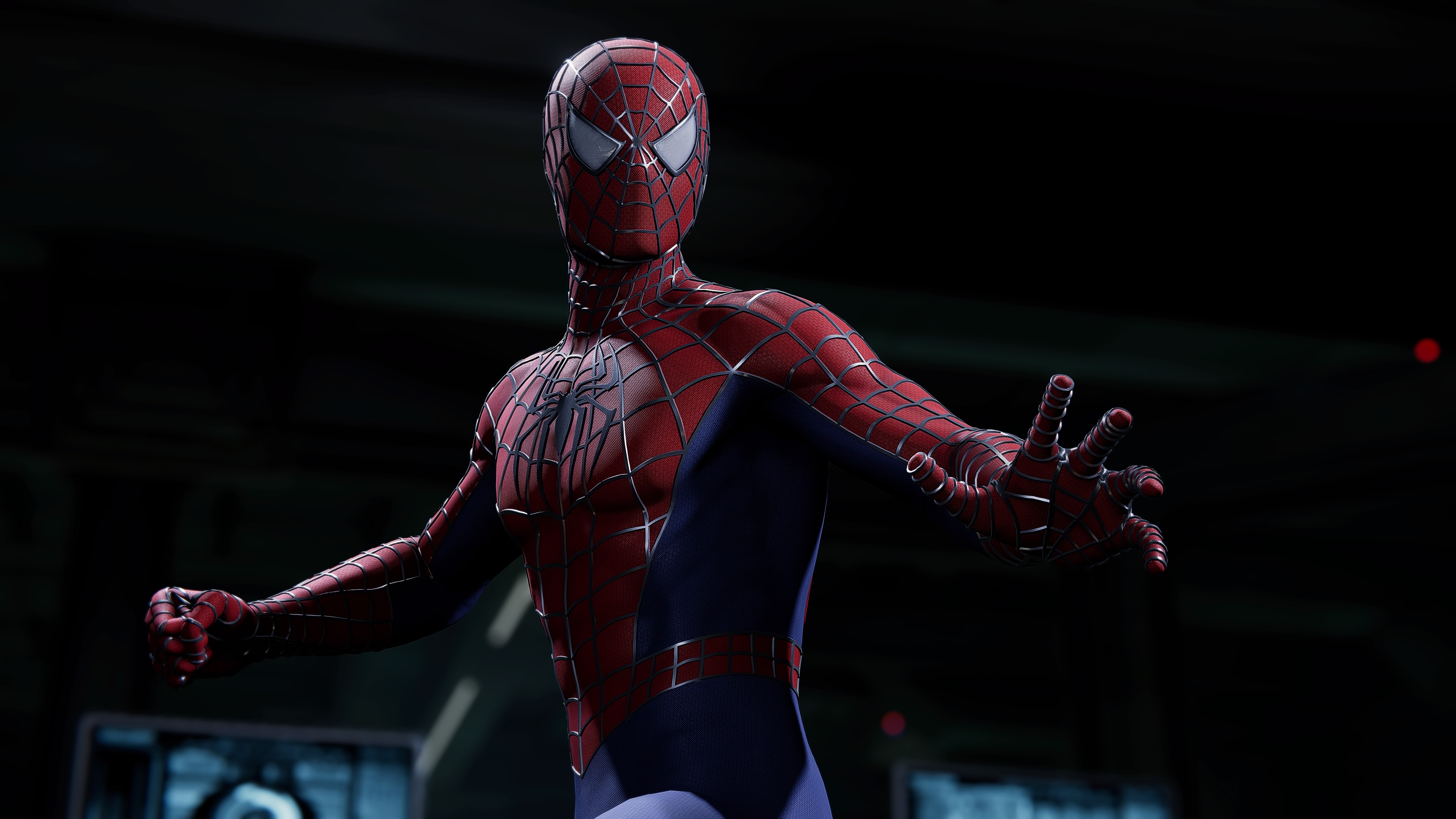 Spider Man Spider Man 2018 Peter Parker Marvel Comics Marvel Super Heroes PlayStation PlayStation 4  3840x2160