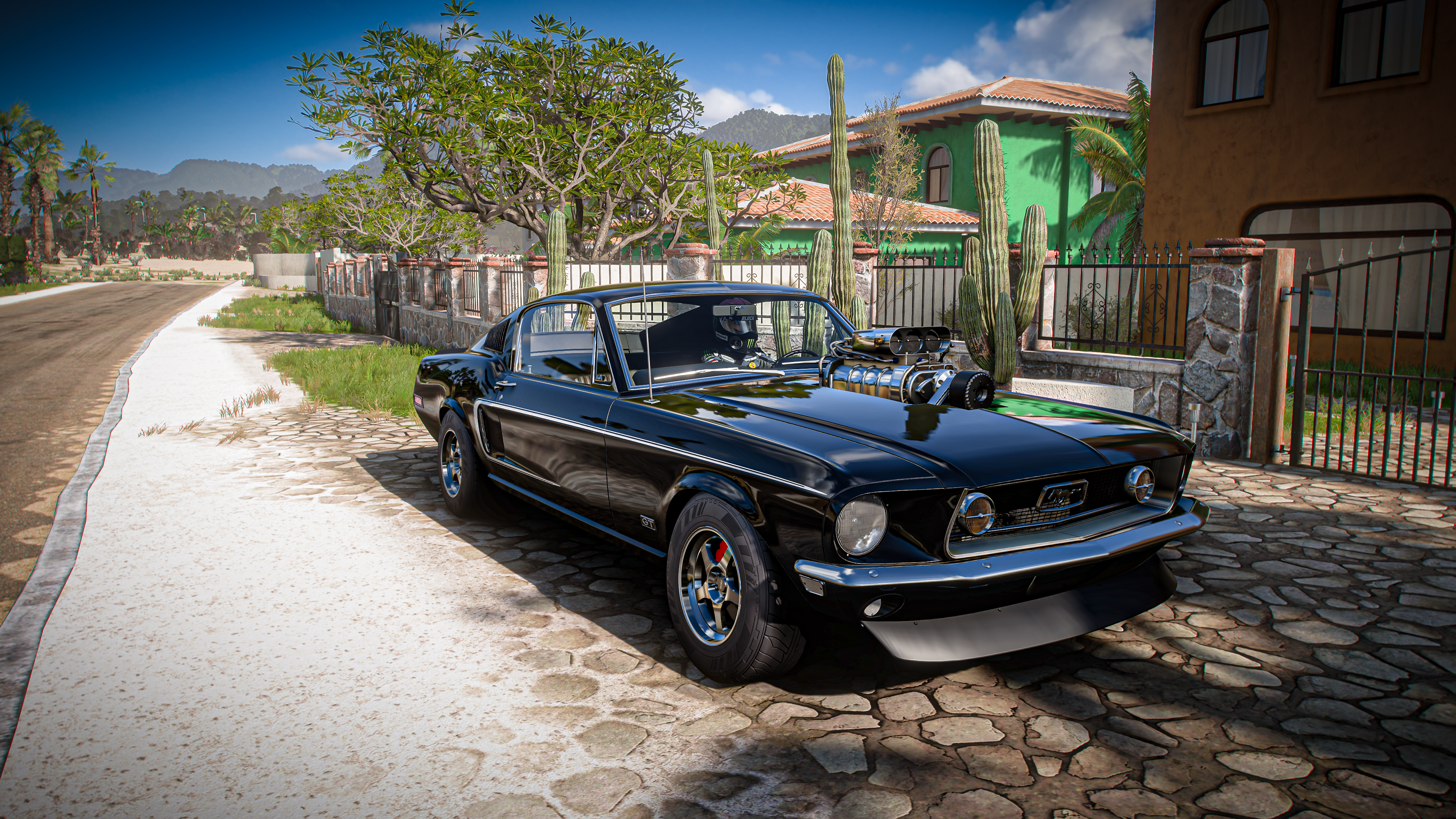 Forza Horizon 5 Forza Forza Horizon Ford Ford Mustang Ford Mustang GT Concept Car Vehicle Drift Cars 3840x2160