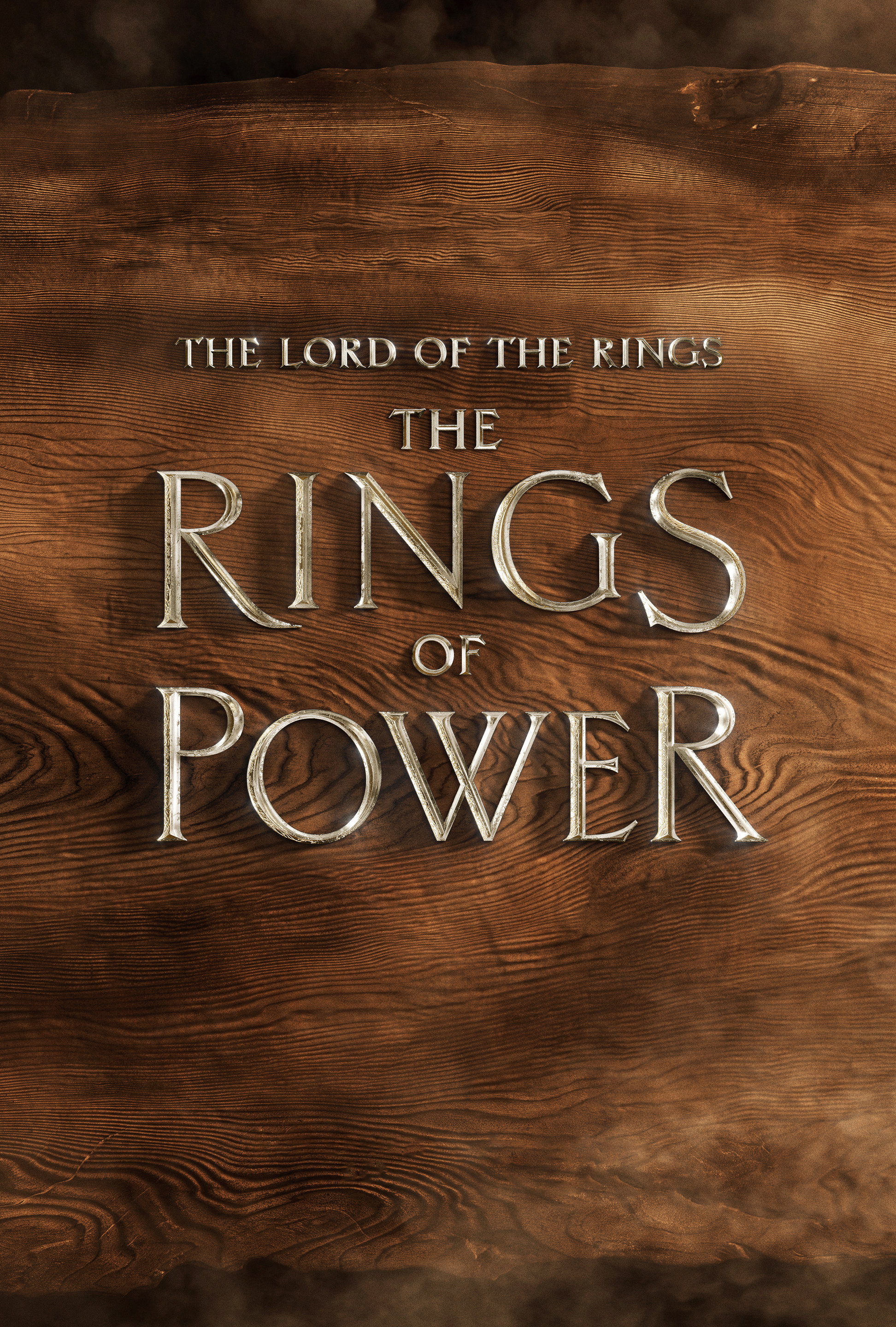The Lord Of The Rings Rings Of Power TV Series Wooden Surface Text J R R Tolkien 1944x2880