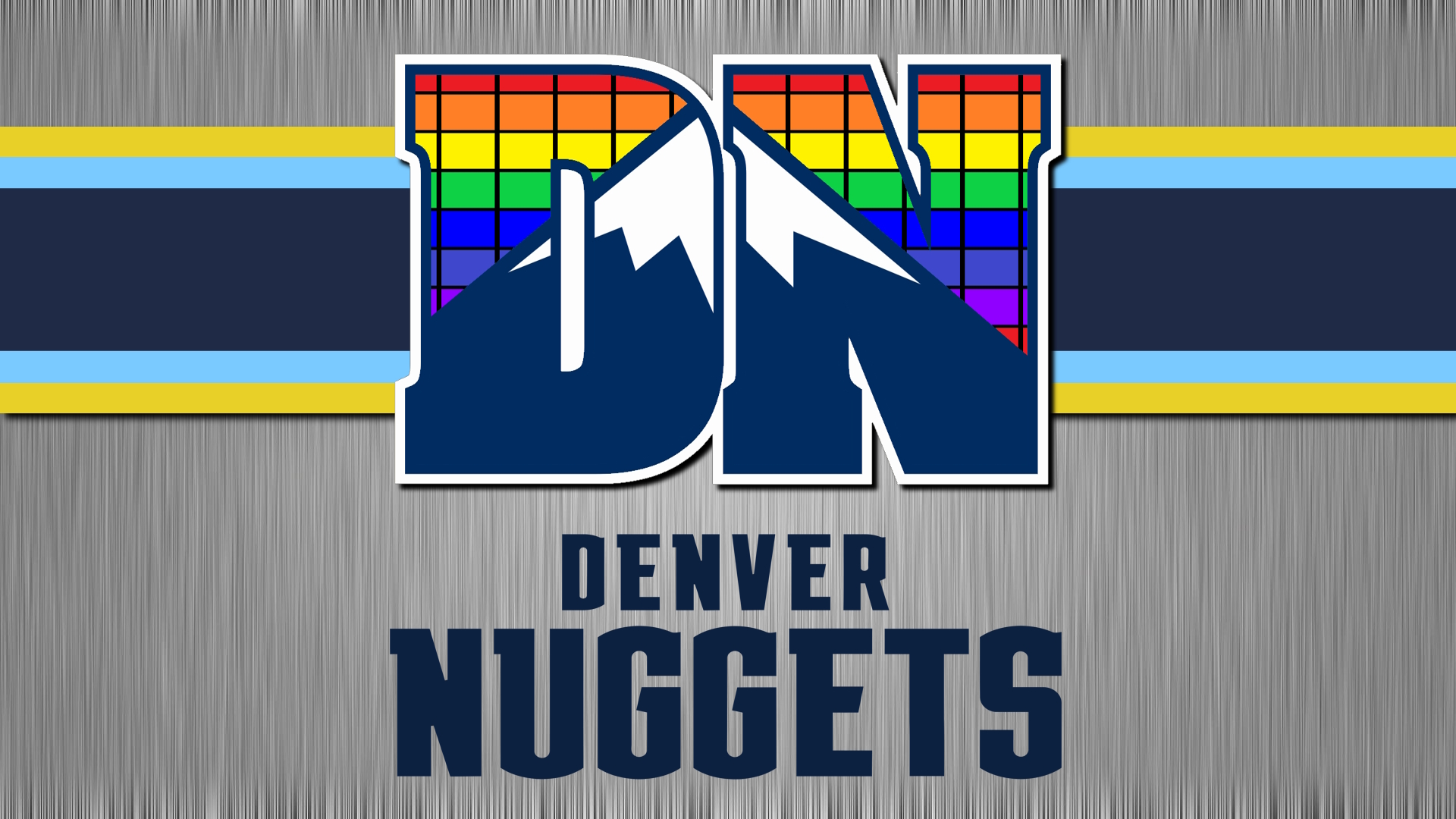 NBA Denver Nuggets Logo Basketball Alternate Logo Colorado Denver 1920x1080