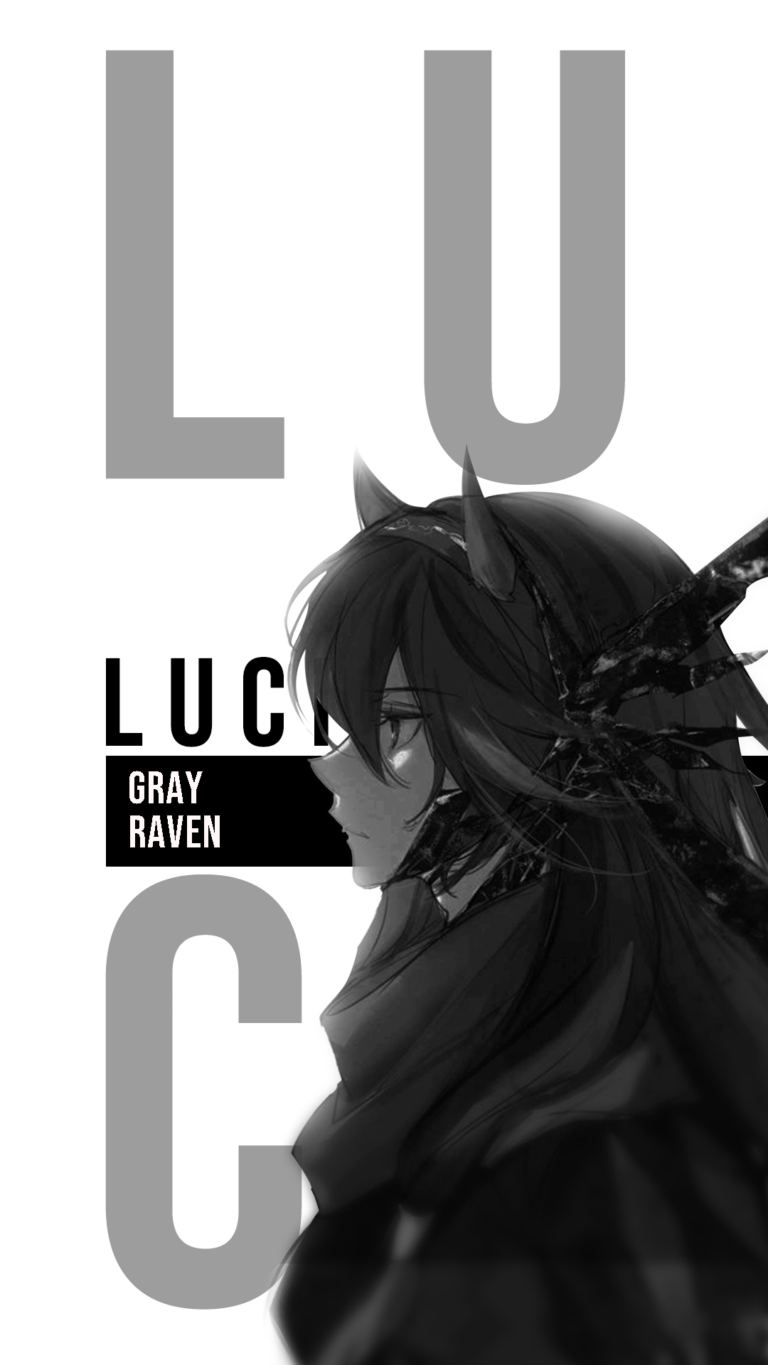 Lucia Punishing Gray Raven Punishing Gray Raven Vertical Anime Girls Looking Away 1080x1920