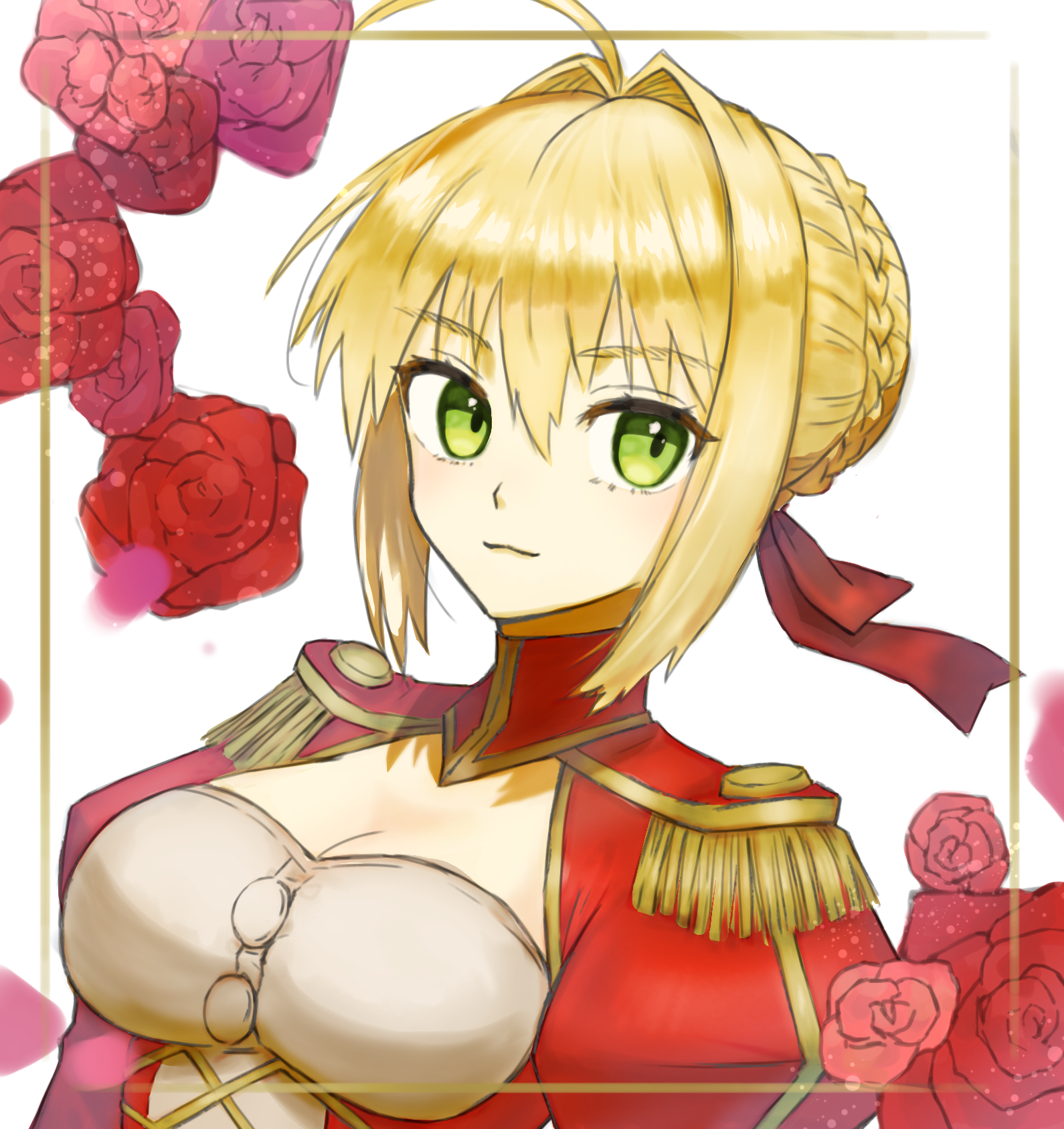 Anime Anime Girls Fate Series Fate Extra Fate Extra CCC Fate Grand Order Nero Claudius Long Hair Blo 1590x1686