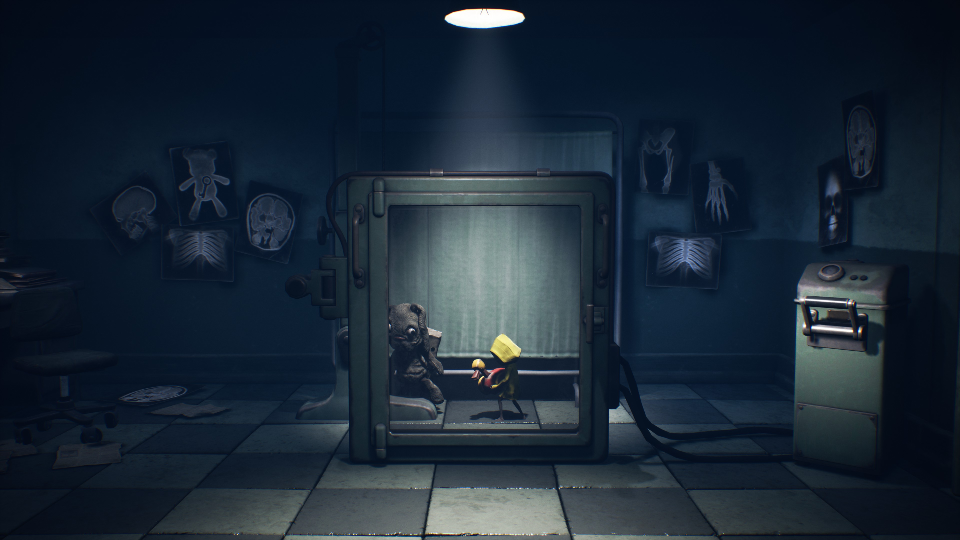 Little Nightmares Little Nightmares 2 Video Games X Rays Room Lights Skull Plush Toy Rabbits Duck To 3840x2160