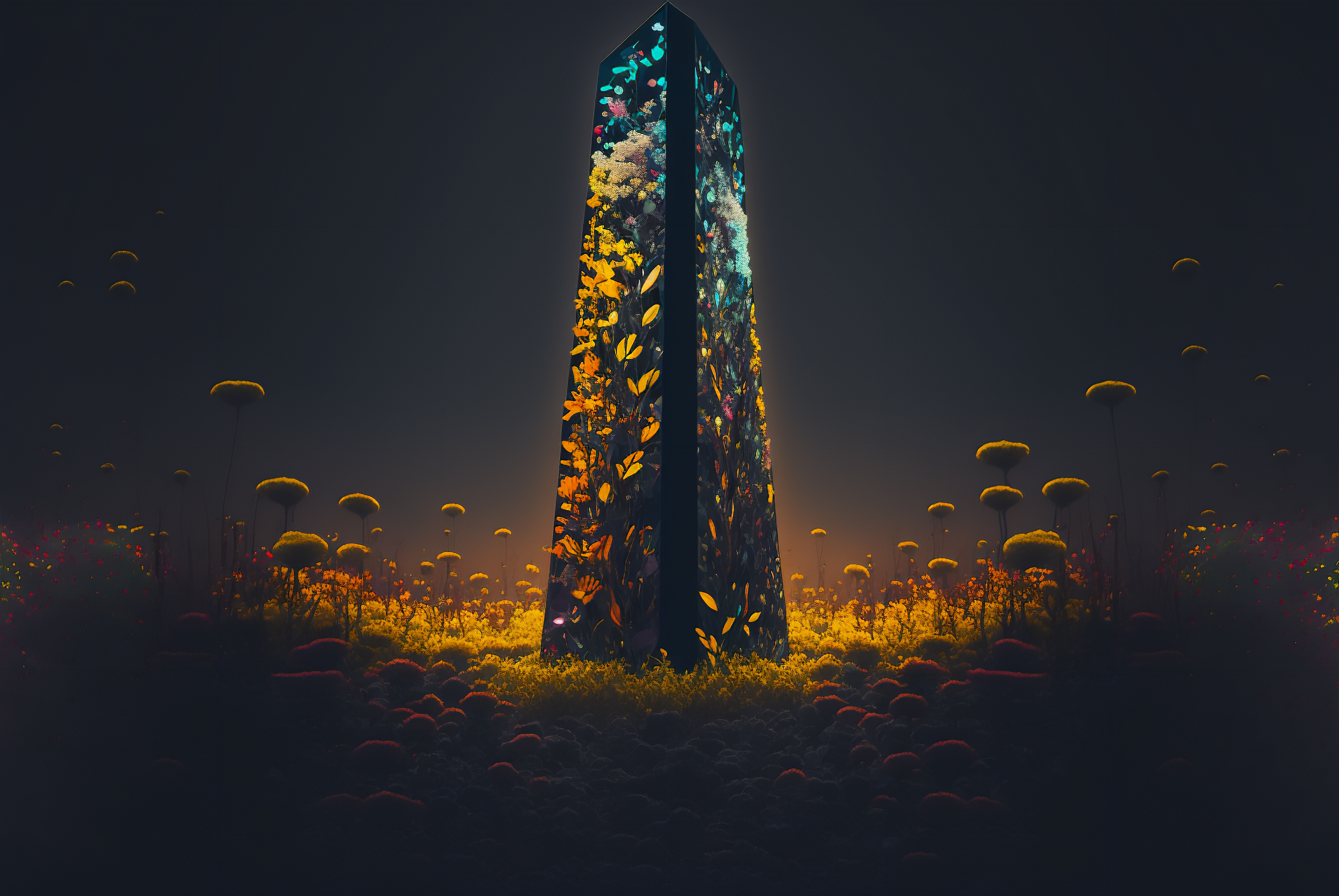 Ai Art Illustration Monolith Obelisk 3060x2048