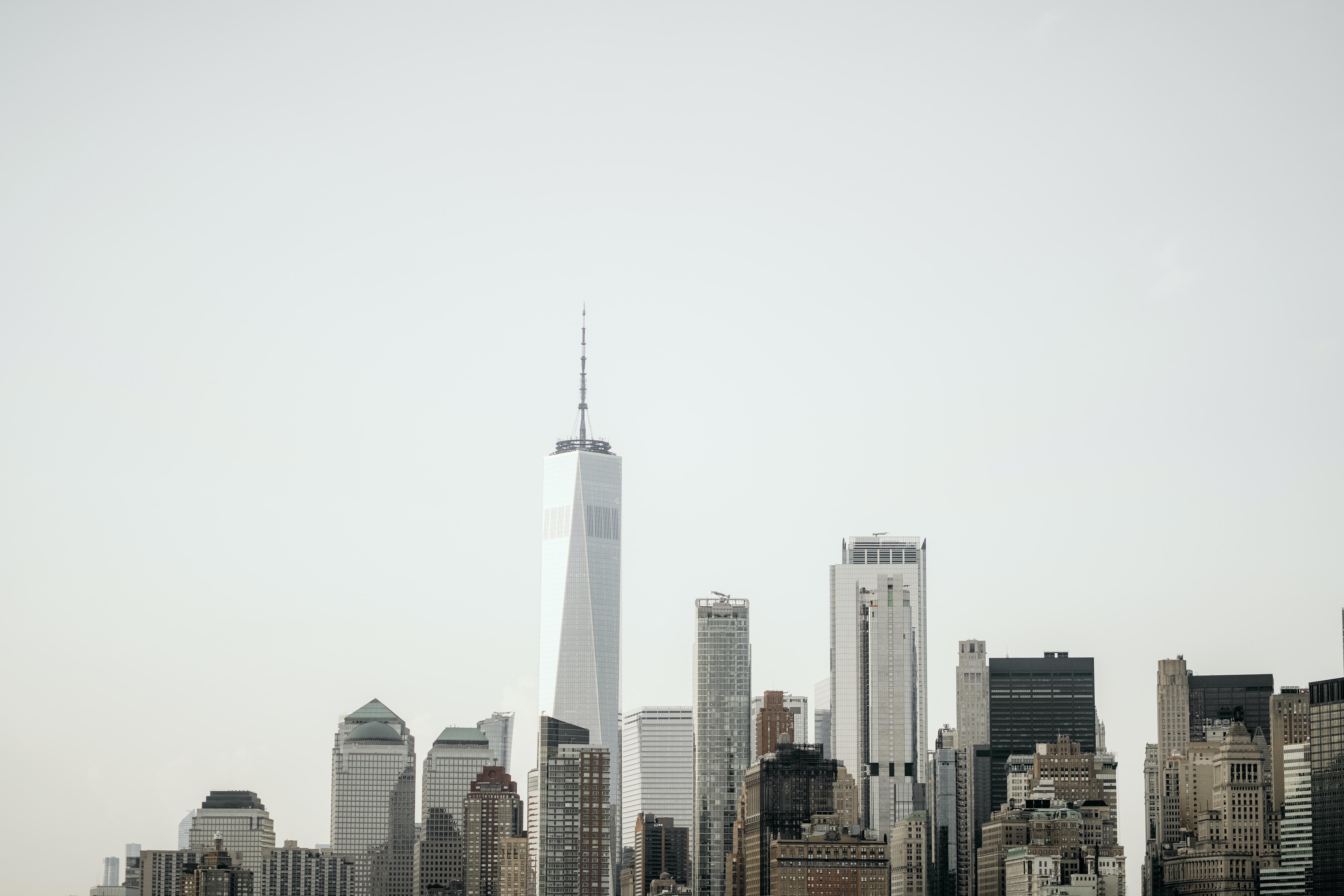 New York City City Urban Skyscraper One World Trade Center 5878x3919