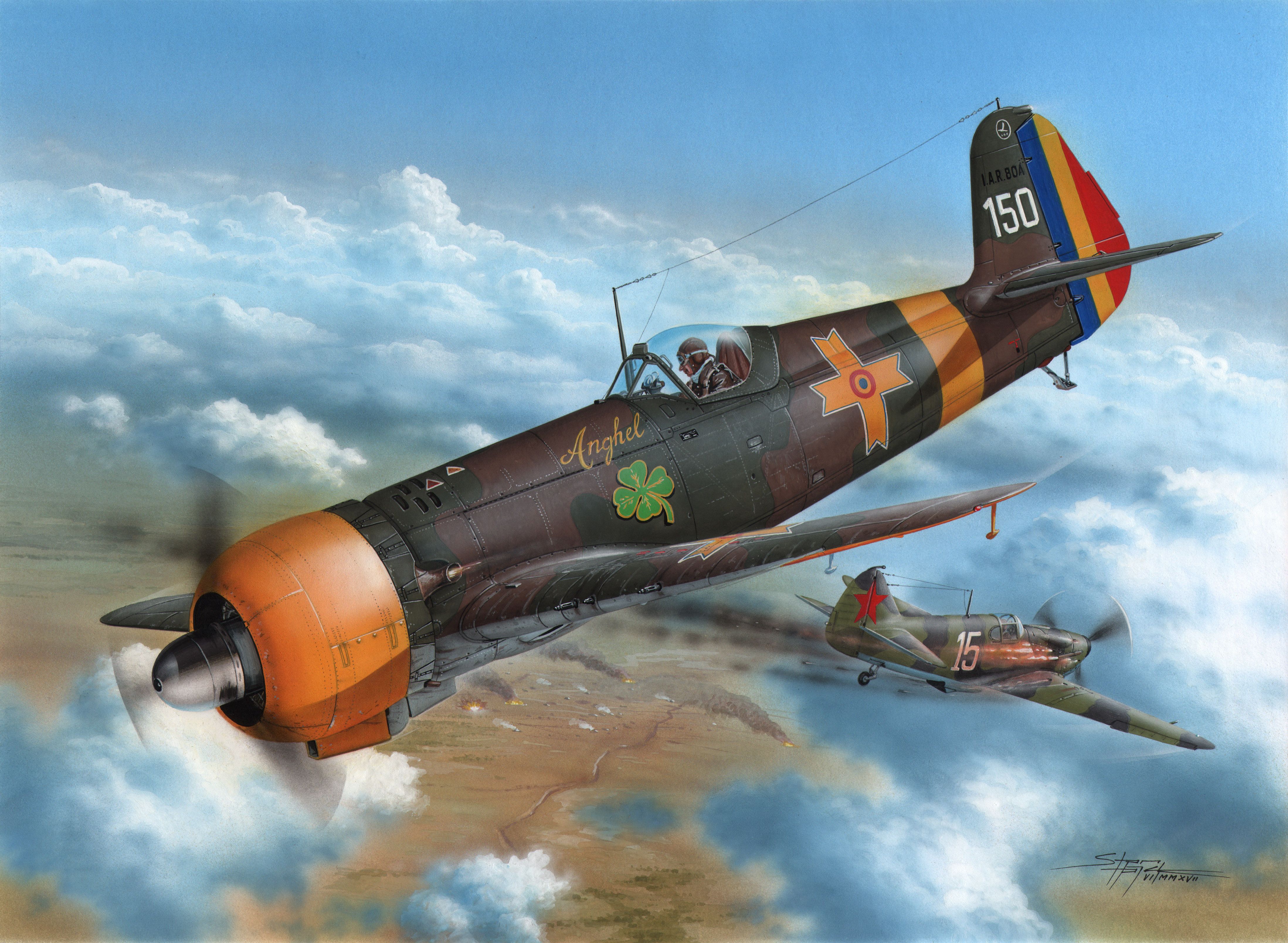 World War Ii World War War Airplane Aircraft Military Aircraft Military Combat Aircraft Romania Roma 4393x3216