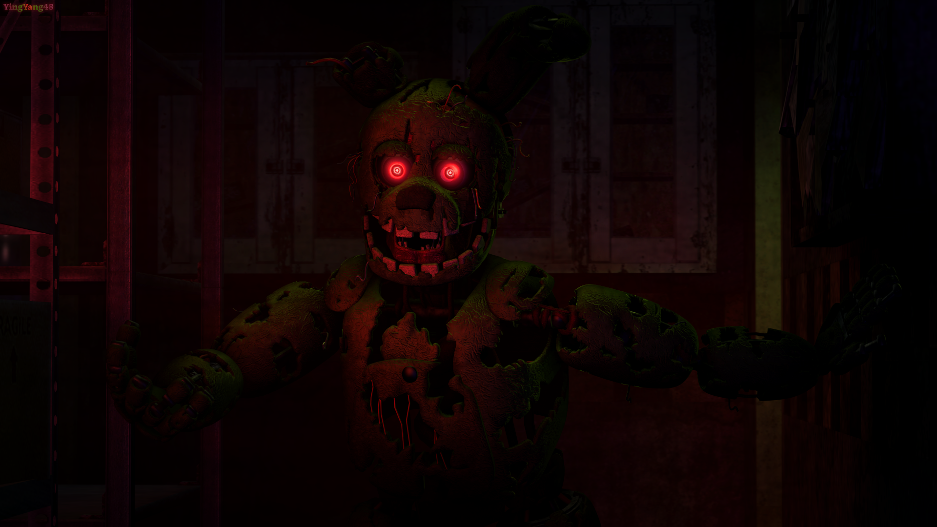 Springtrap Five Nights At Freddy 039 S 1920x1080