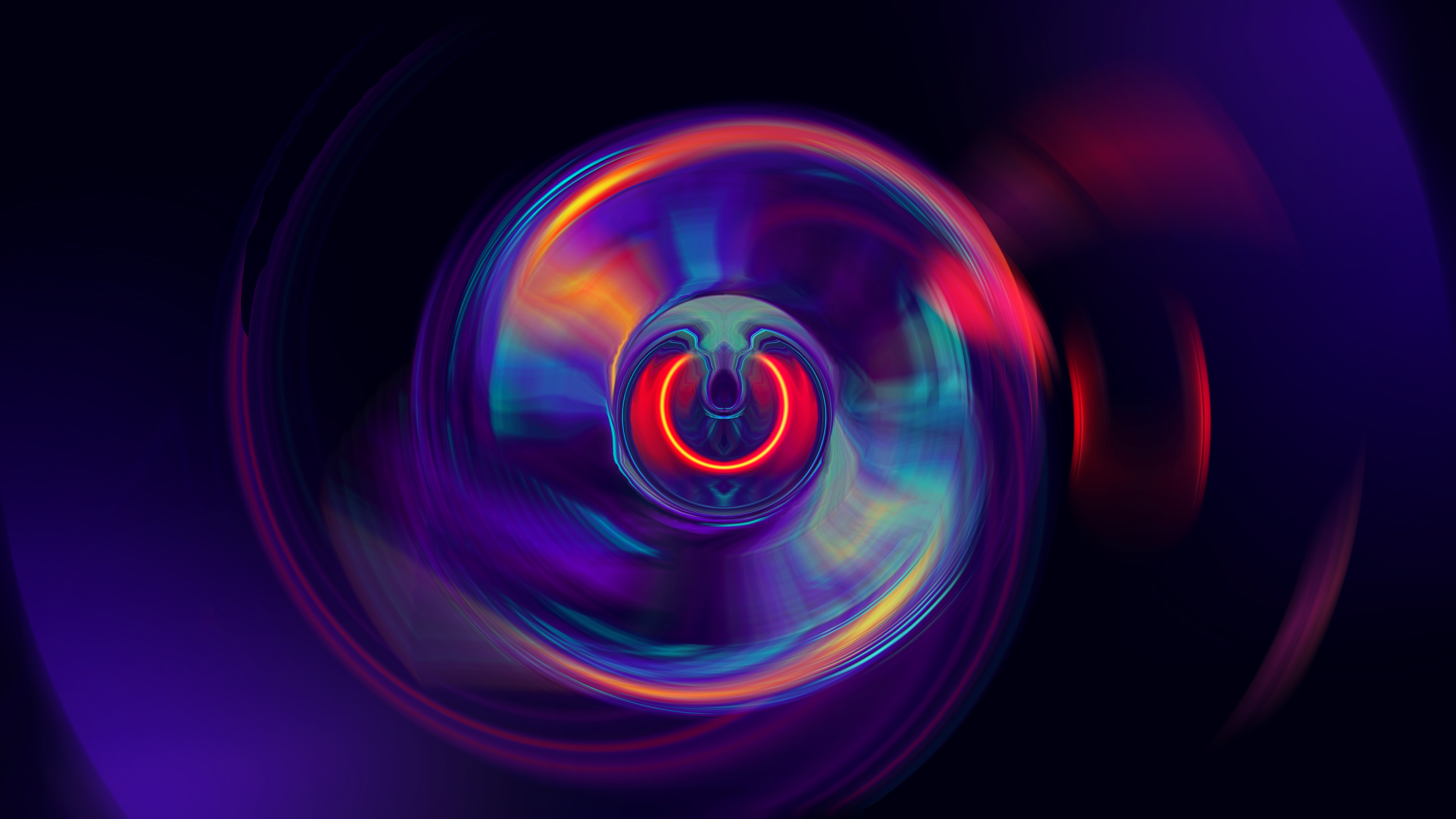Abstract Spiral 5120x2880
