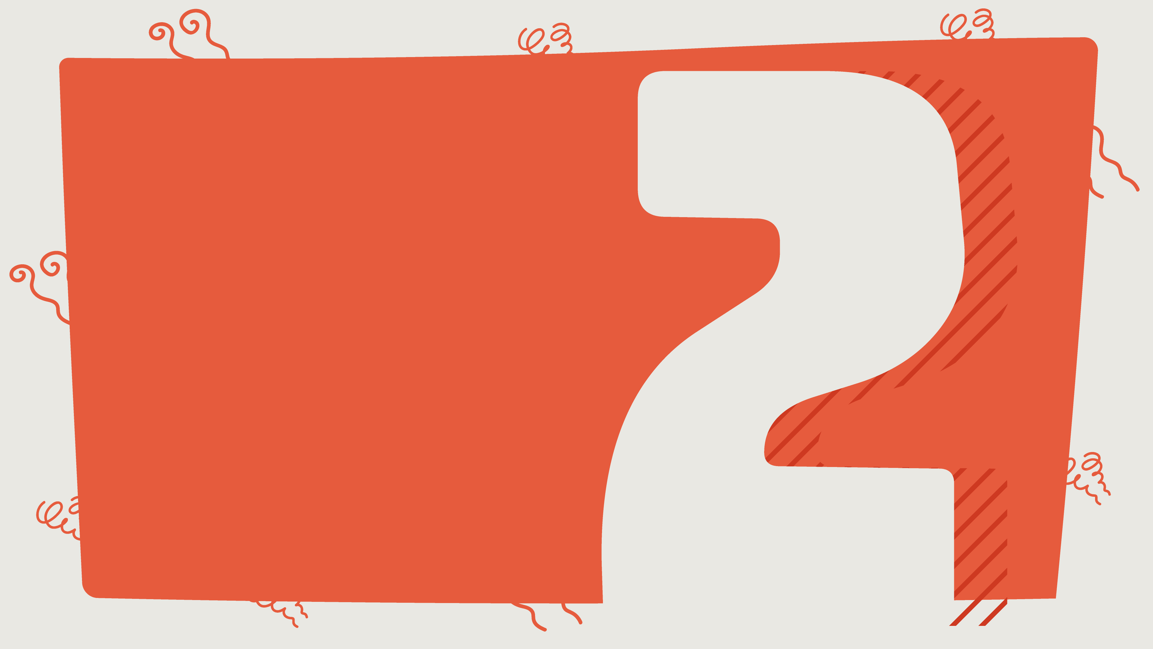 Flat Art Kawaii Dake Ja Nai Shikimori San Simple Background Numbers Minimalism Orange 3840x2161