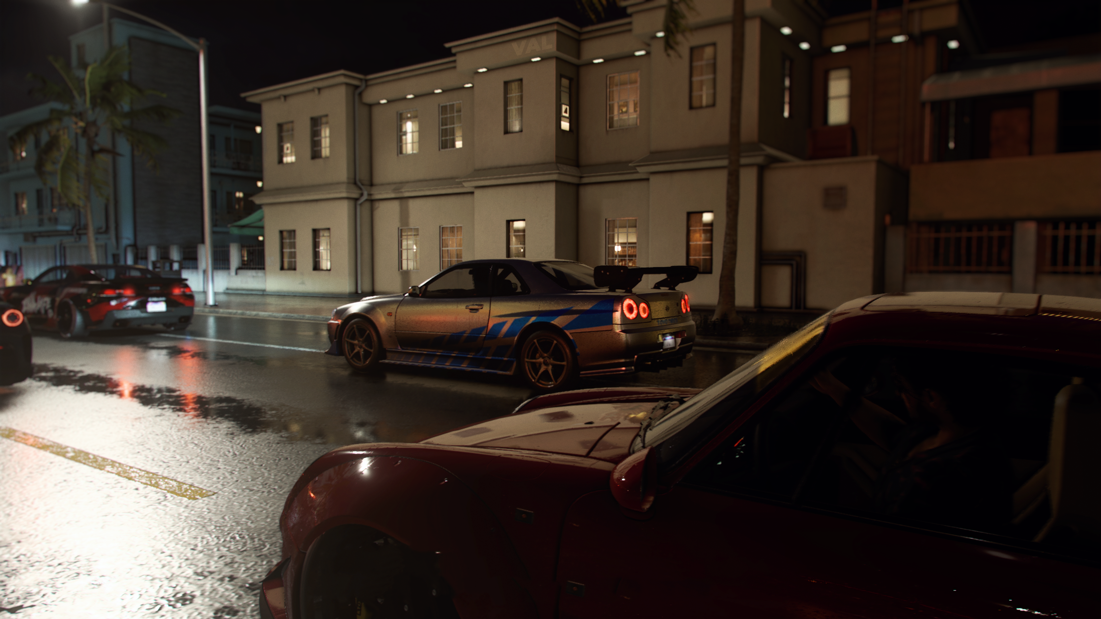 Nissan Skyline R34 Need For Speed Heat Car Japanese Cars Video Games 3840x2160