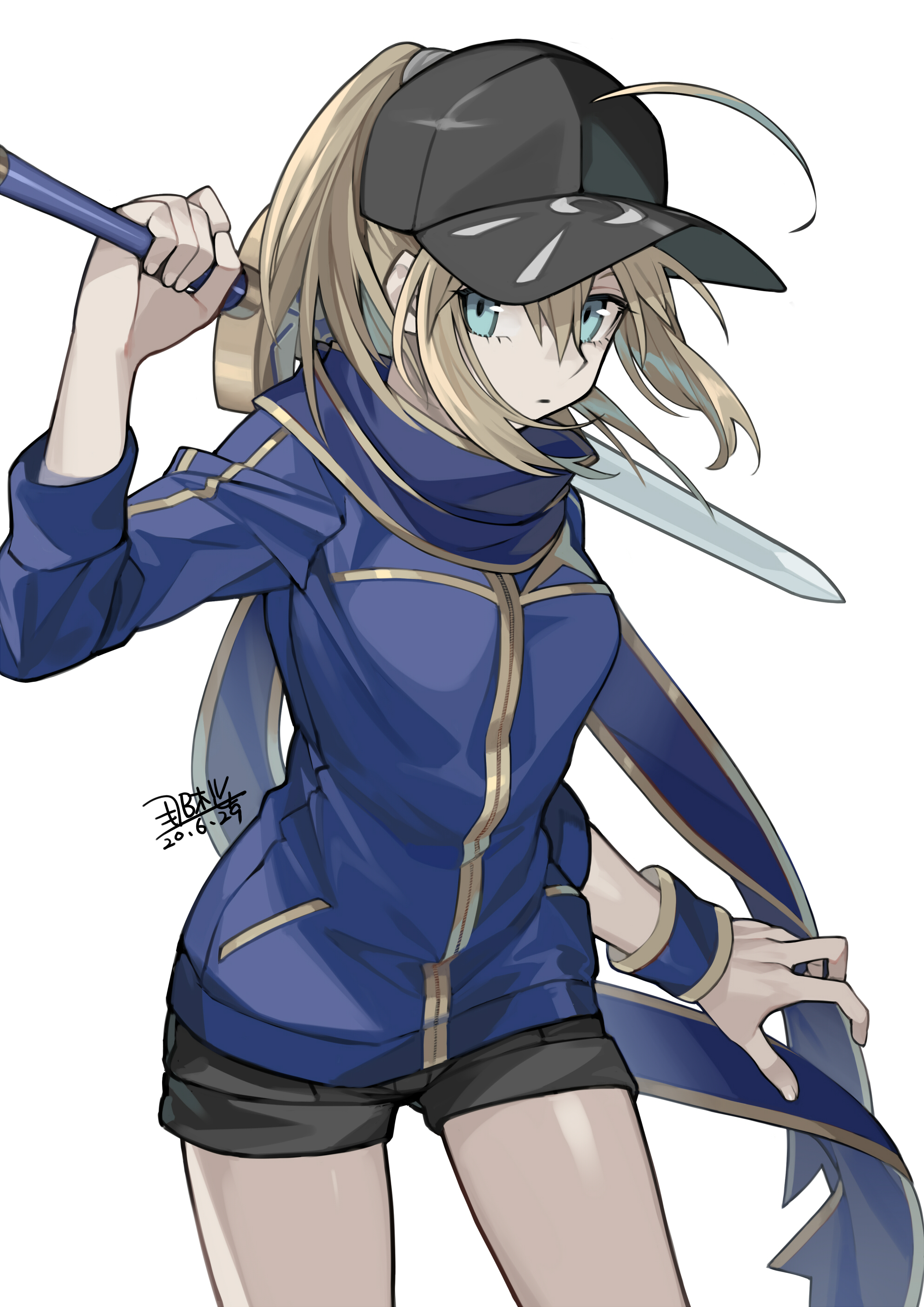 Anime Anime Girls Fate Series Fate Grand Order Mysterious Heroine X Fate Grand Order Ponytail Blonde 1984x2806