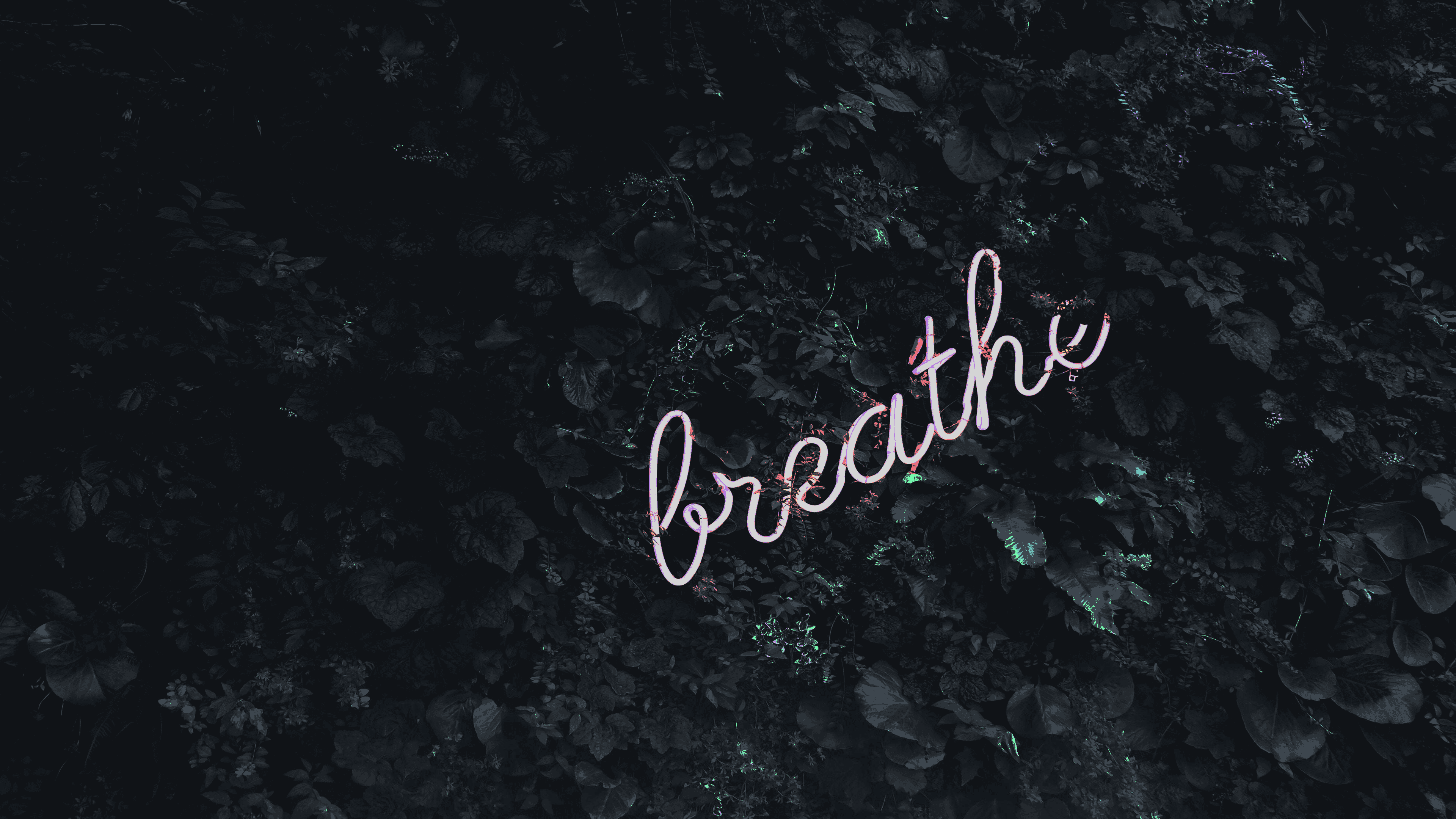 Breath Dark Text 3840x2160