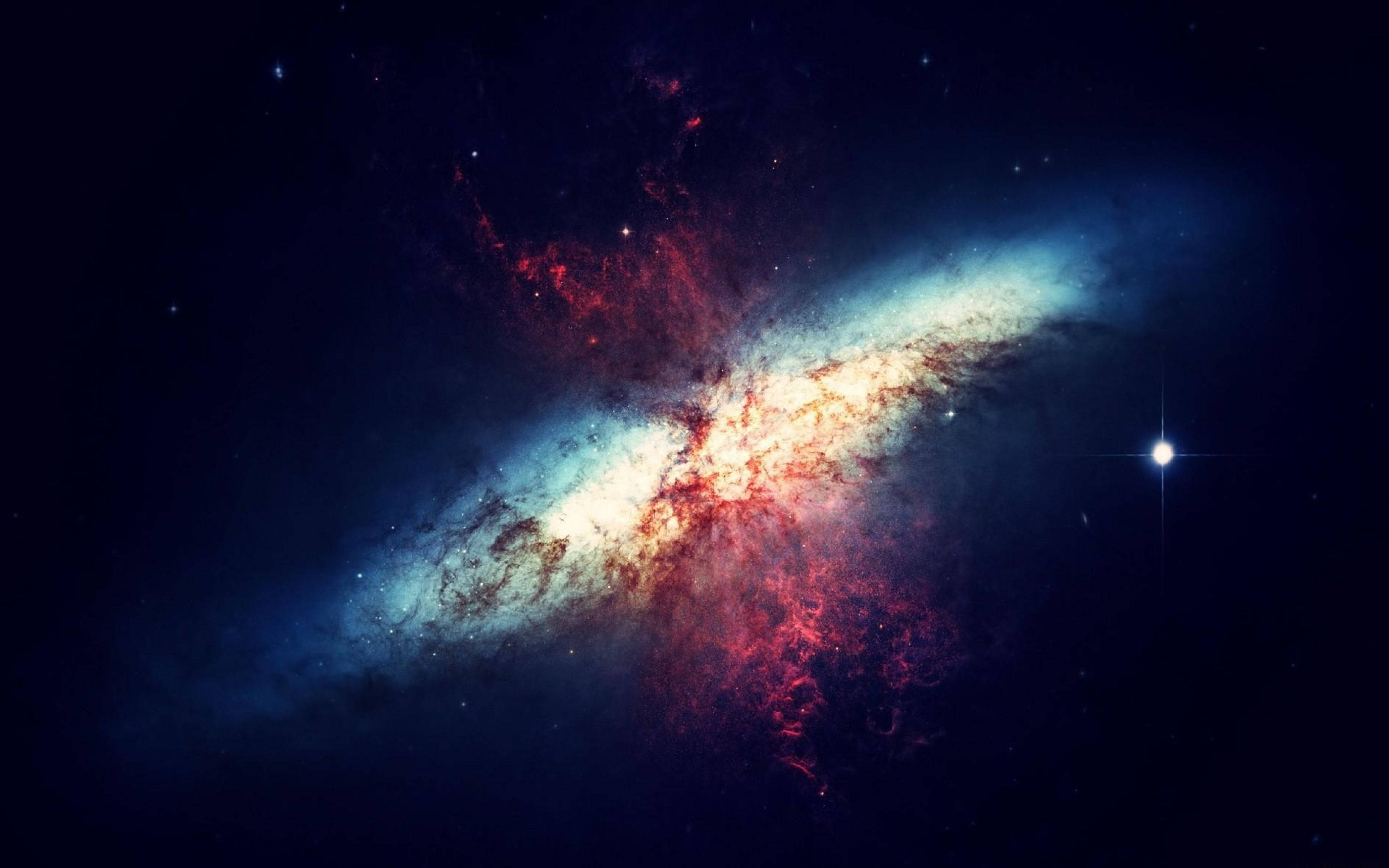 Space Nebula Galaxy Stars 3840x2400
