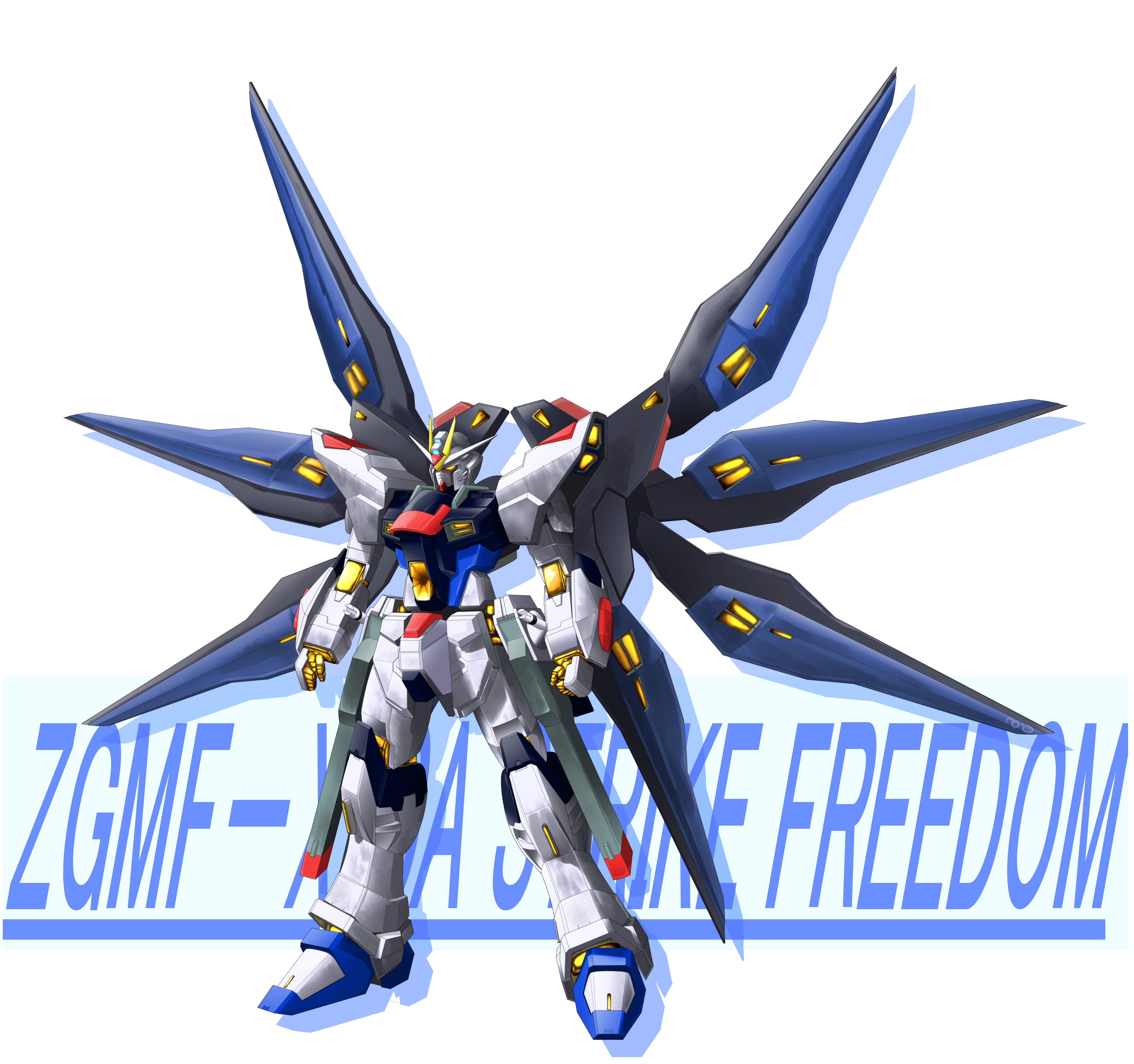 Anime Mechs Super Robot Taisen Mobile Suit Gundam SEED Destiny Gundam Strike Freedom Gundam Artwork  5400x5070