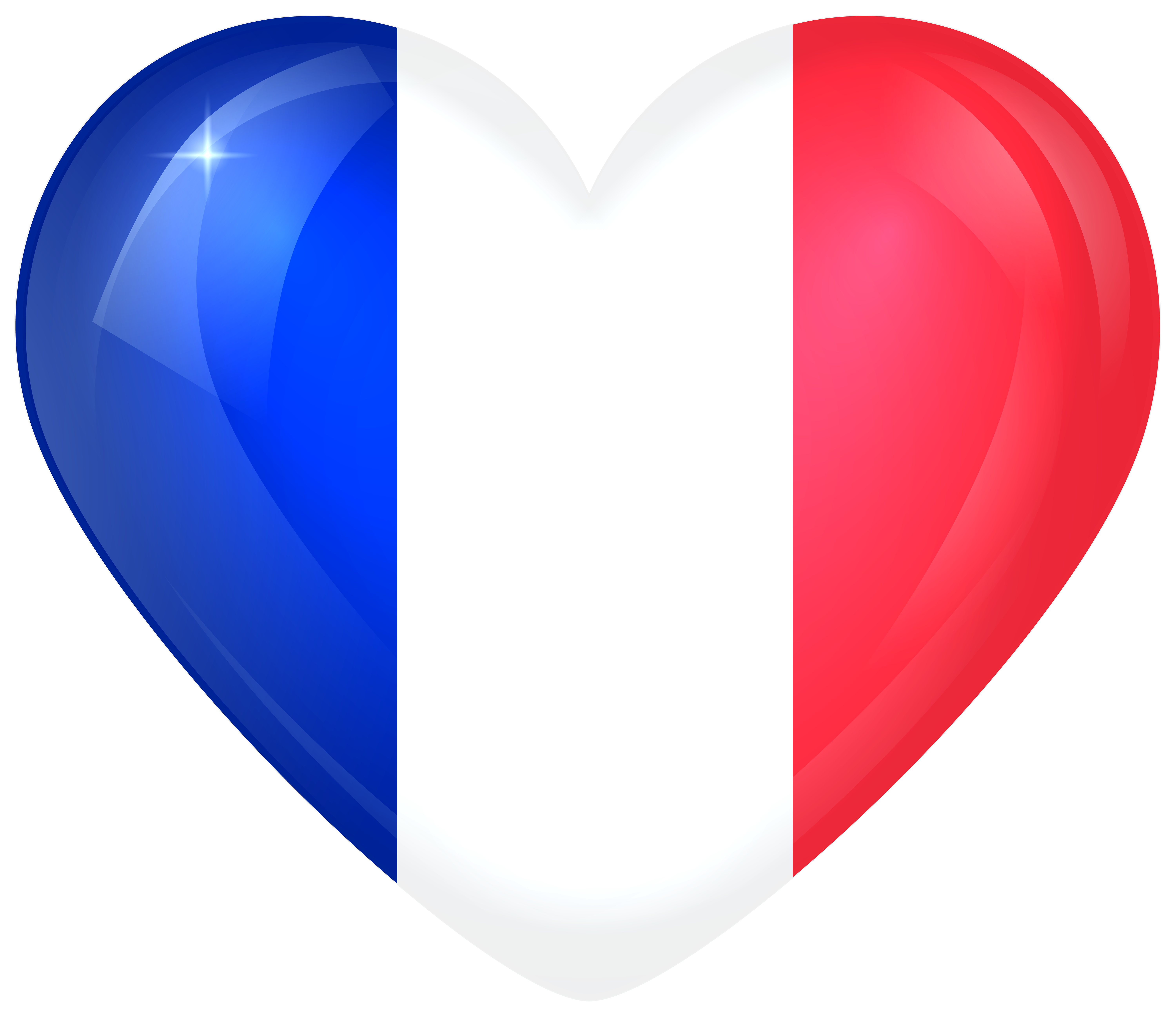 French Flag Flag Heart 6000x5184