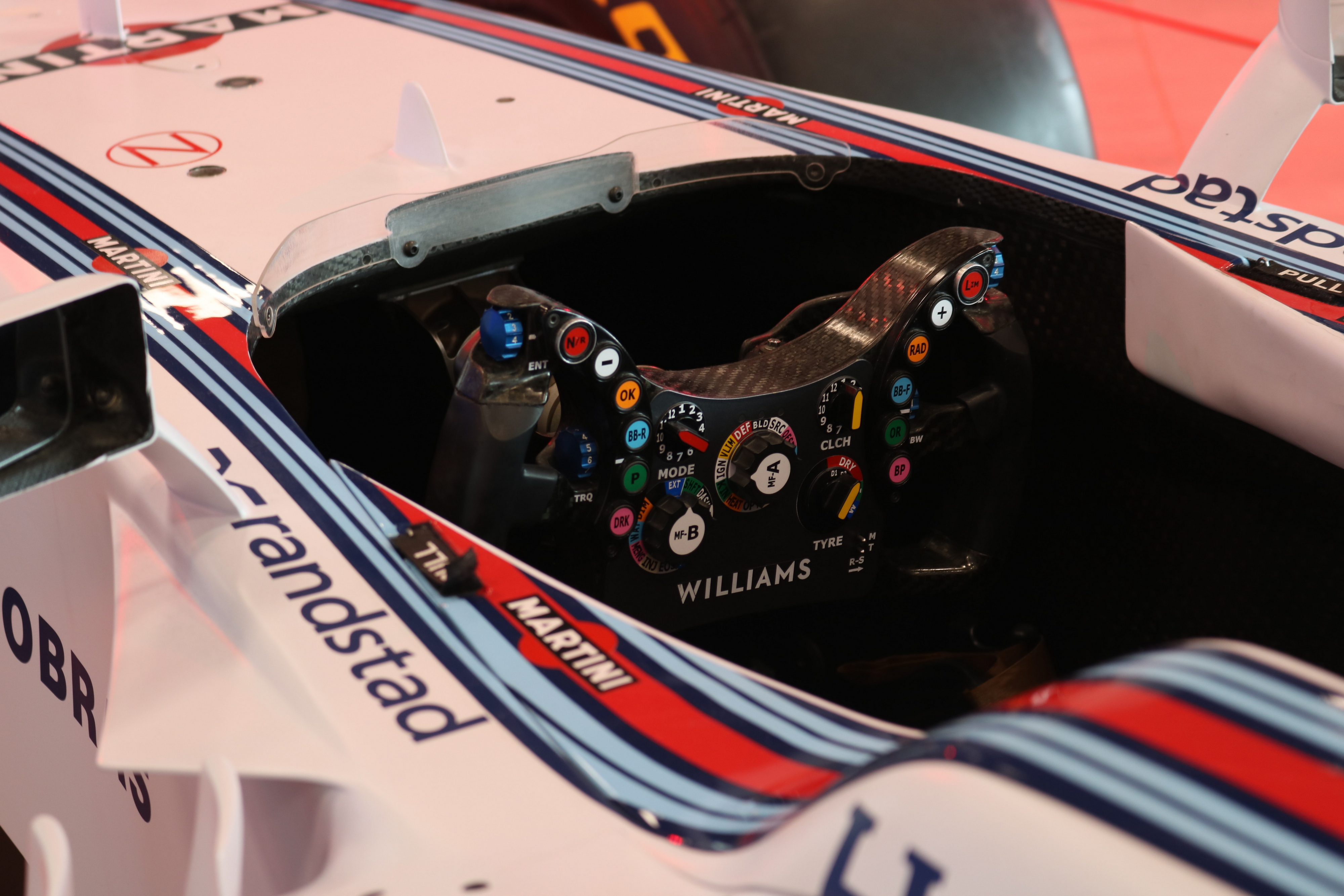 Formula 1 Buttons Steering Wheel Race Cars Car 4000x2667