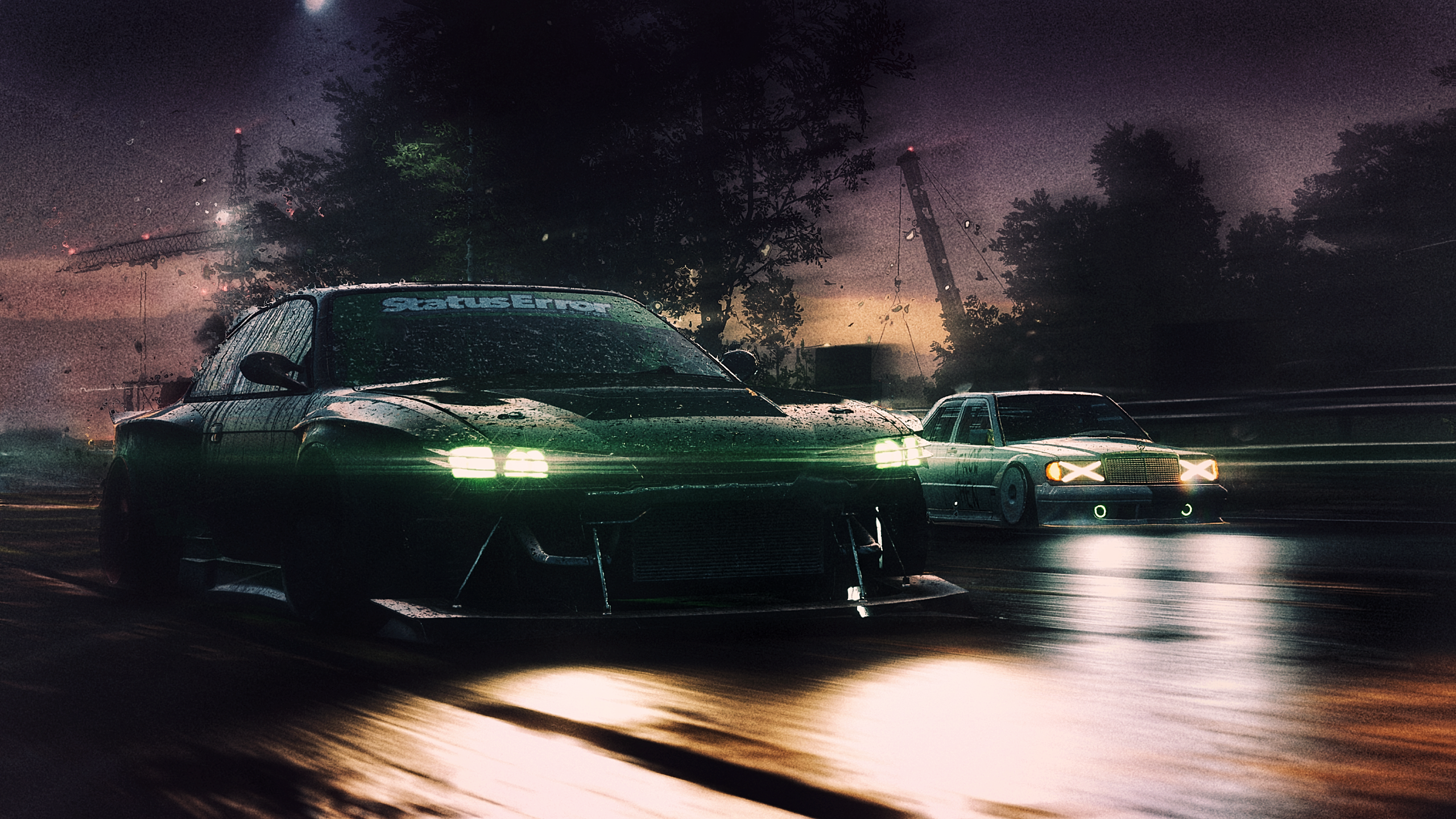 Need For Speed Need For Speed Unbound Edit CGi Race Cars Car Park Car 4K Gaming Video Game Character 2560x1440