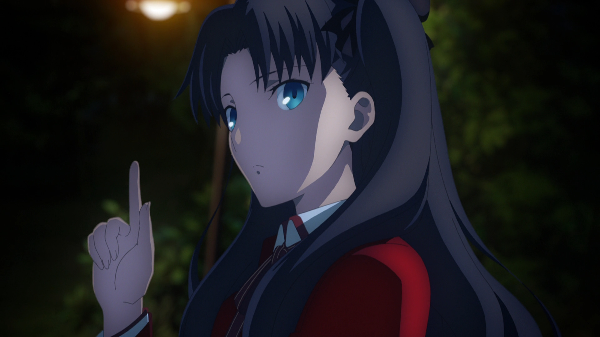 Anime Anime Girls Anime Screenshot Fate Series Fate Stay Night Fate Stay Night Heavens Feel Tohsaka  1920x1080