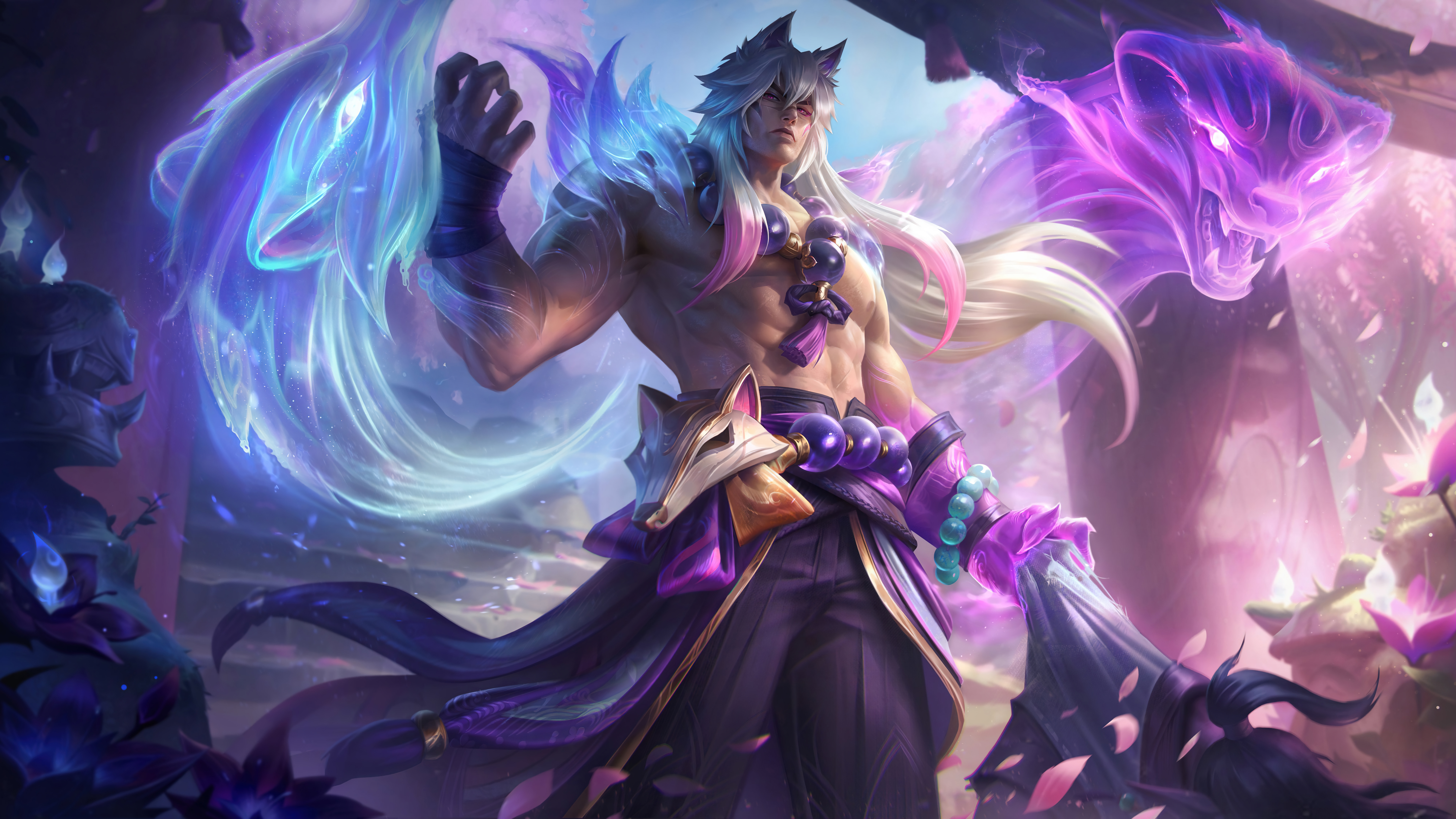 Spirit Blossom Spirit Blossom League Of Legends Video Games GZG 4K Riot Games Digital Art Sett Leagu 7680x4320