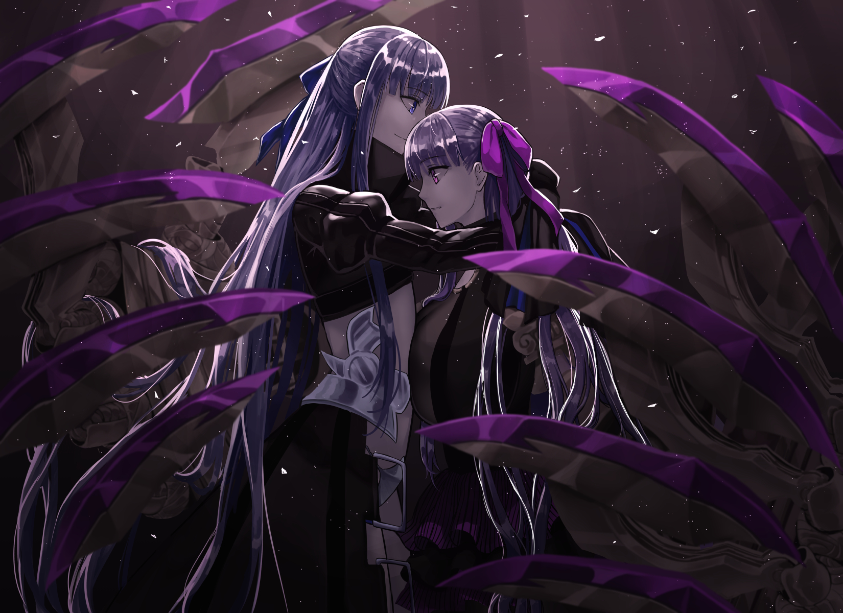 Anime Anime Girls Fate Series Fate Extra CCC Fate Grand Order Passionlip Long Hair Purple Hair Artwo 1650x1200