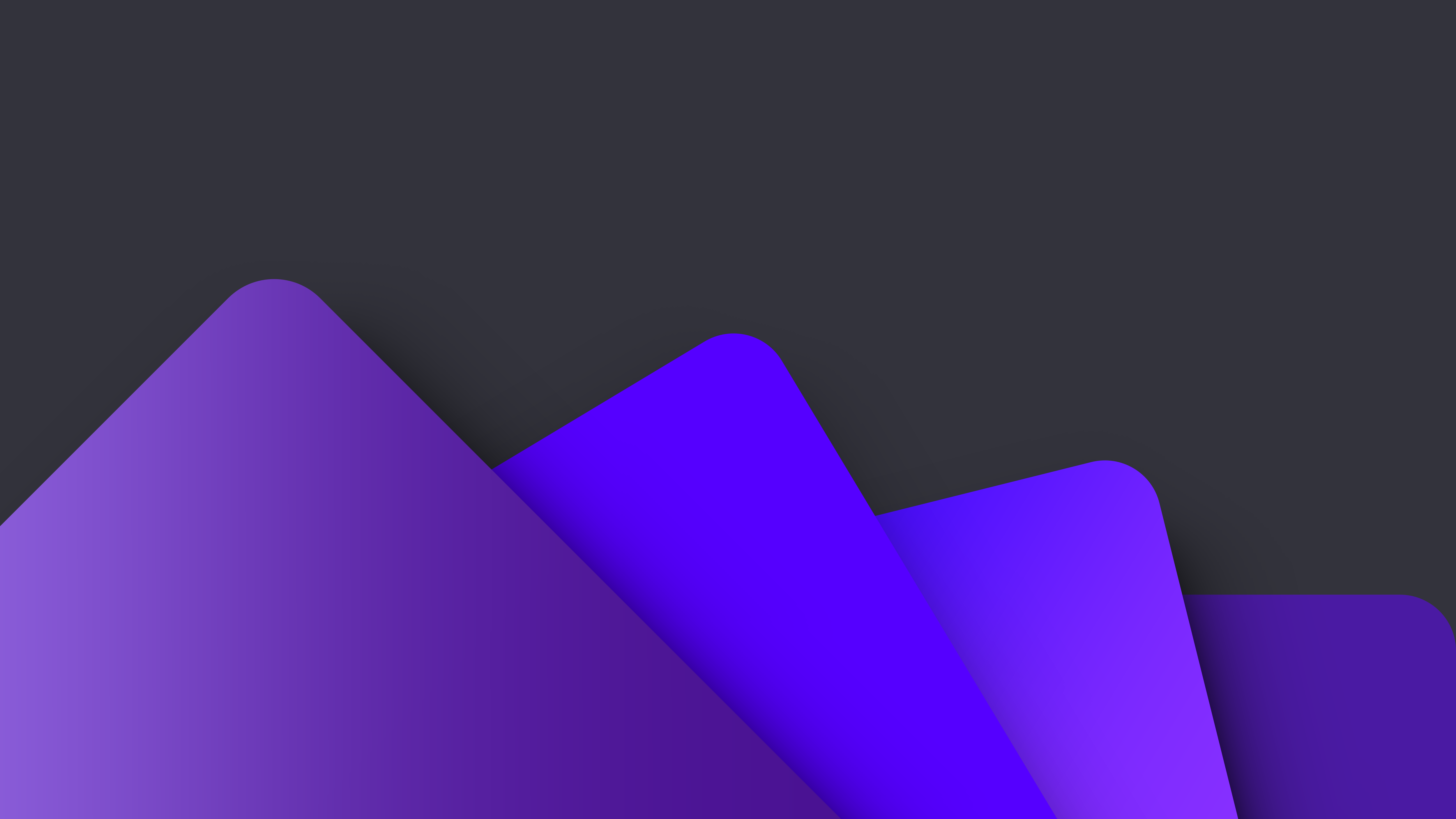 Minimalism Purple Background Shade Simple Background 5000x2813