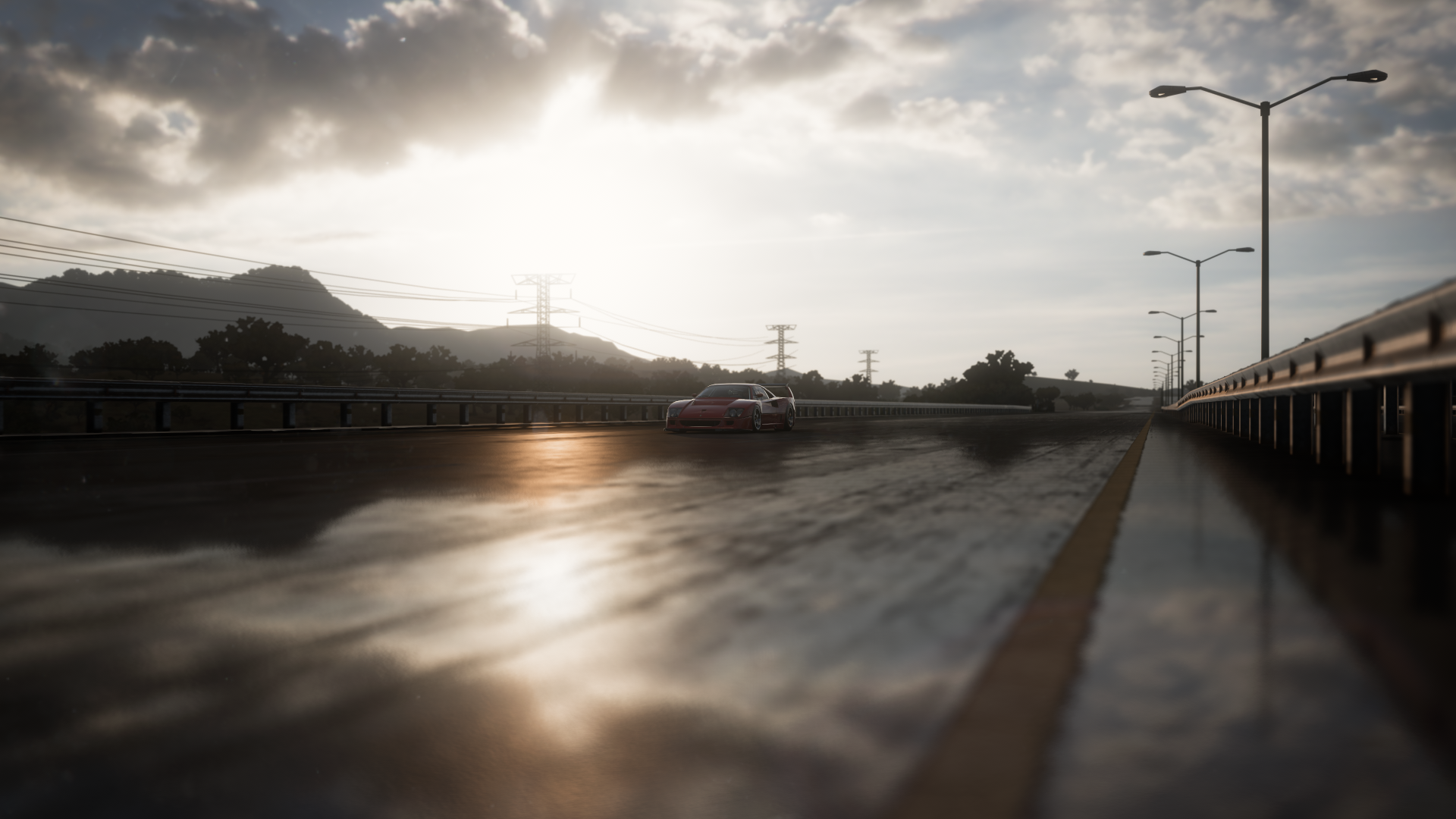 Forza Horizon 5 PlaygroundGames CGi Ferrari Video Games Video Game Art Sky Game Vehicle Mercedes Ben 1920x1080
