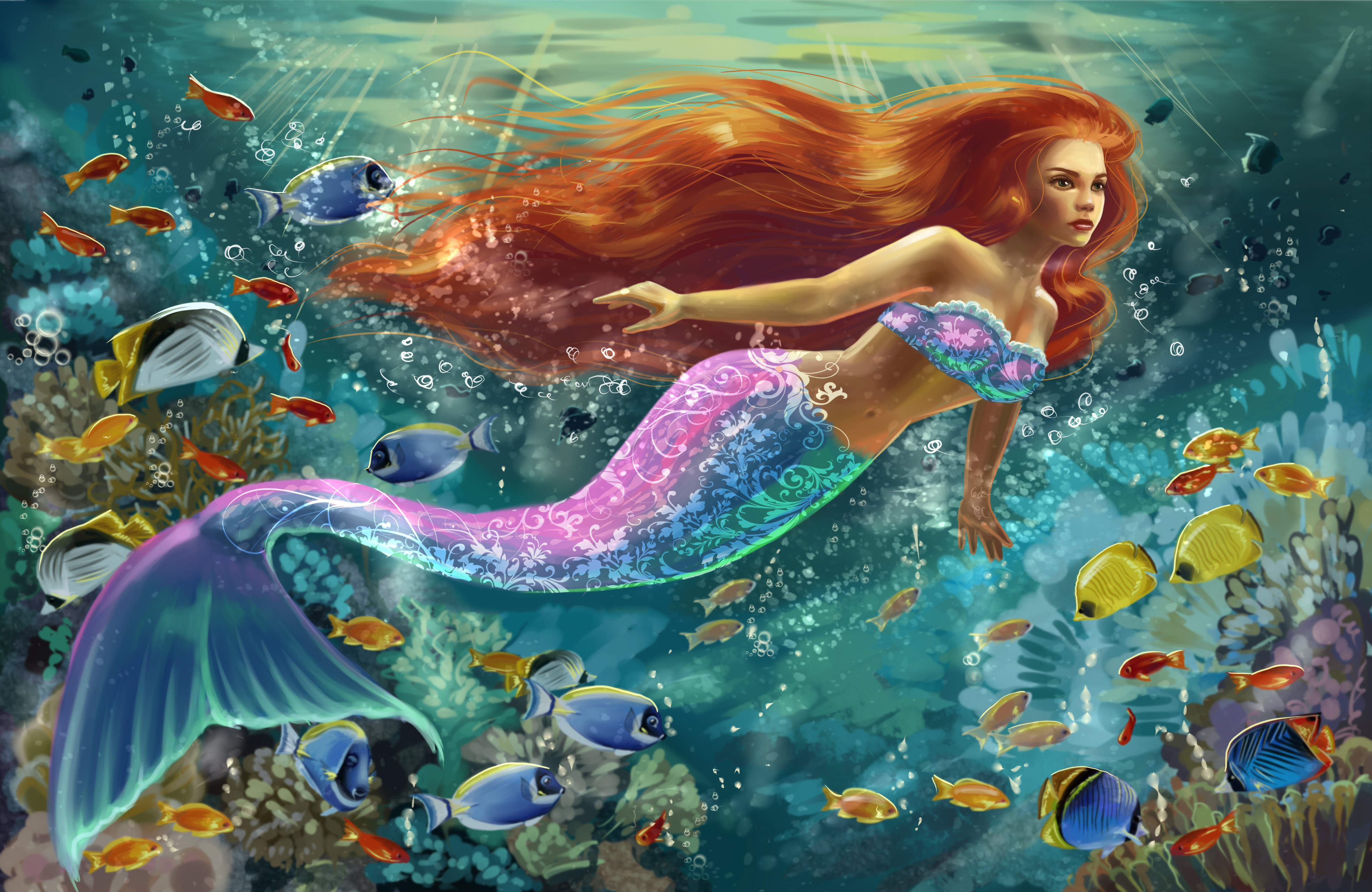 Fantasy Mermaid 3937x2559