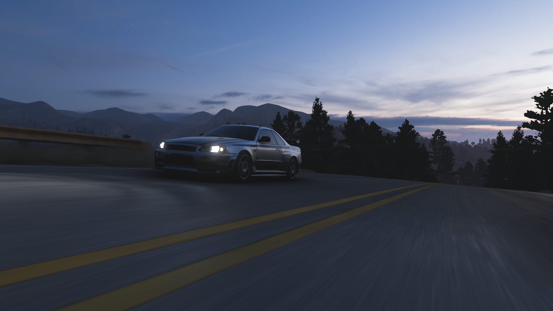 Forza Forza Horizon 5 Nissan Skyline Car Video Games 1920x1080