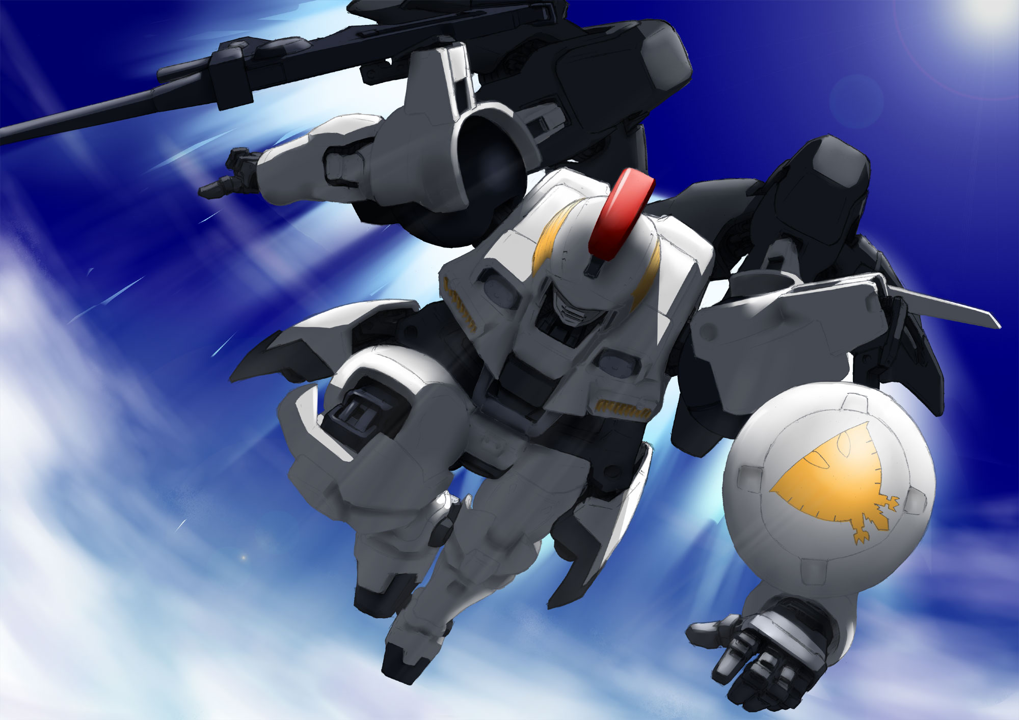 Tallgeese Anime Mechs Mobile Suit Gundam Wing Super Robot Taisen Mobile Suit Artwork Digital Art Fan 2000x1414