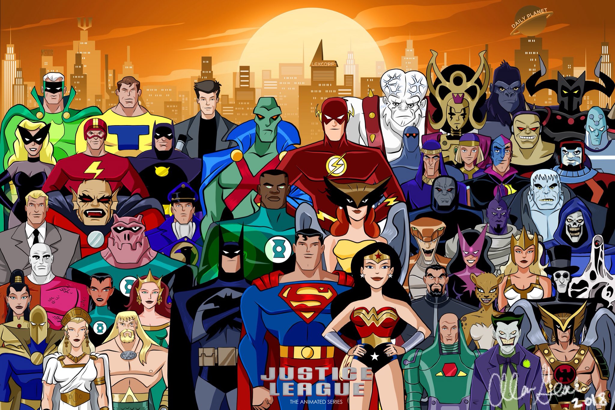 Flash Hawkgirl Dc Comics Superman Wonder Woman Ultra Humanite Batman Shayera Hol Martian Manhunter J 2048x1364