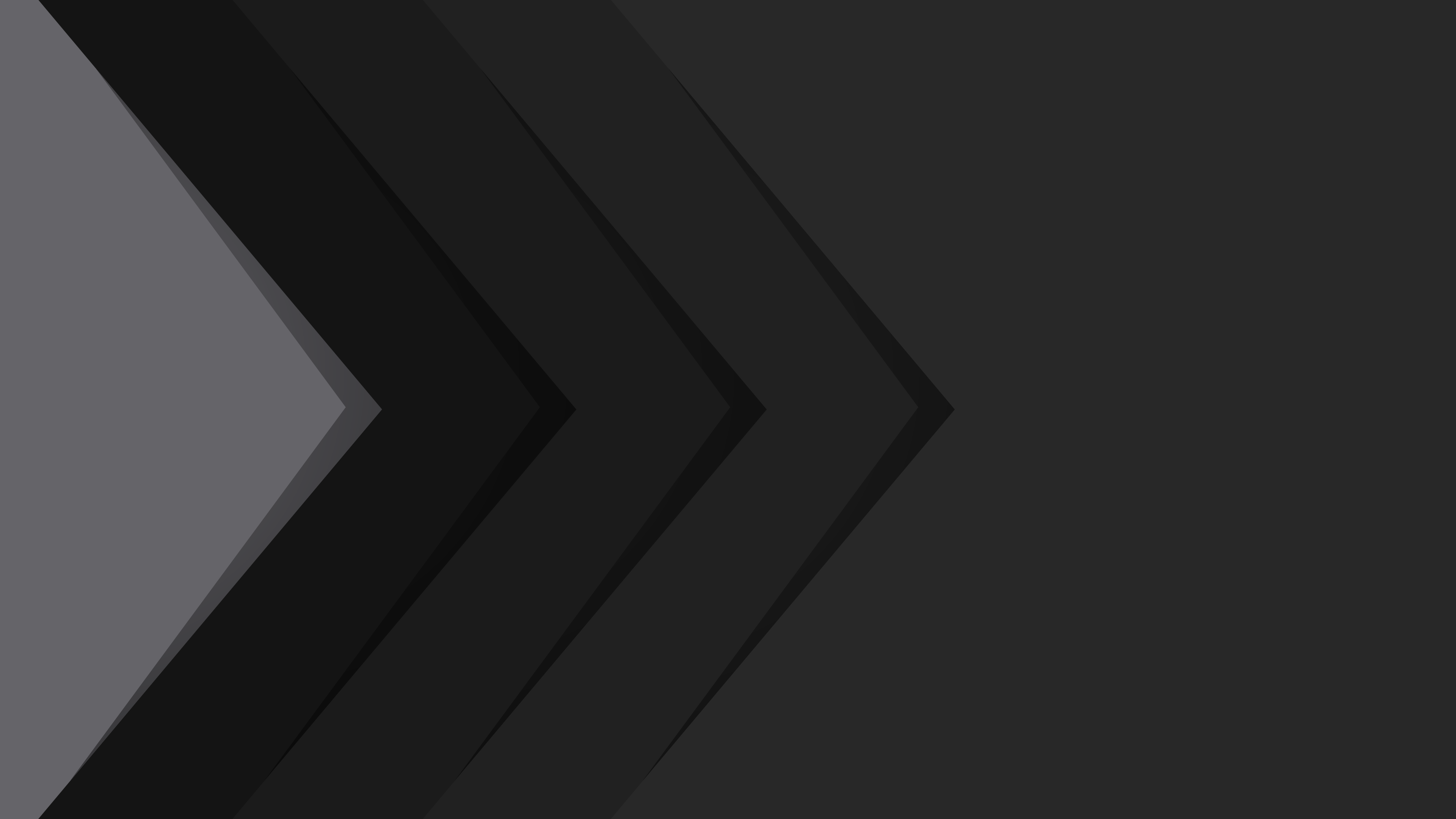 Minimalist Black Gray Triangle 3840x2160