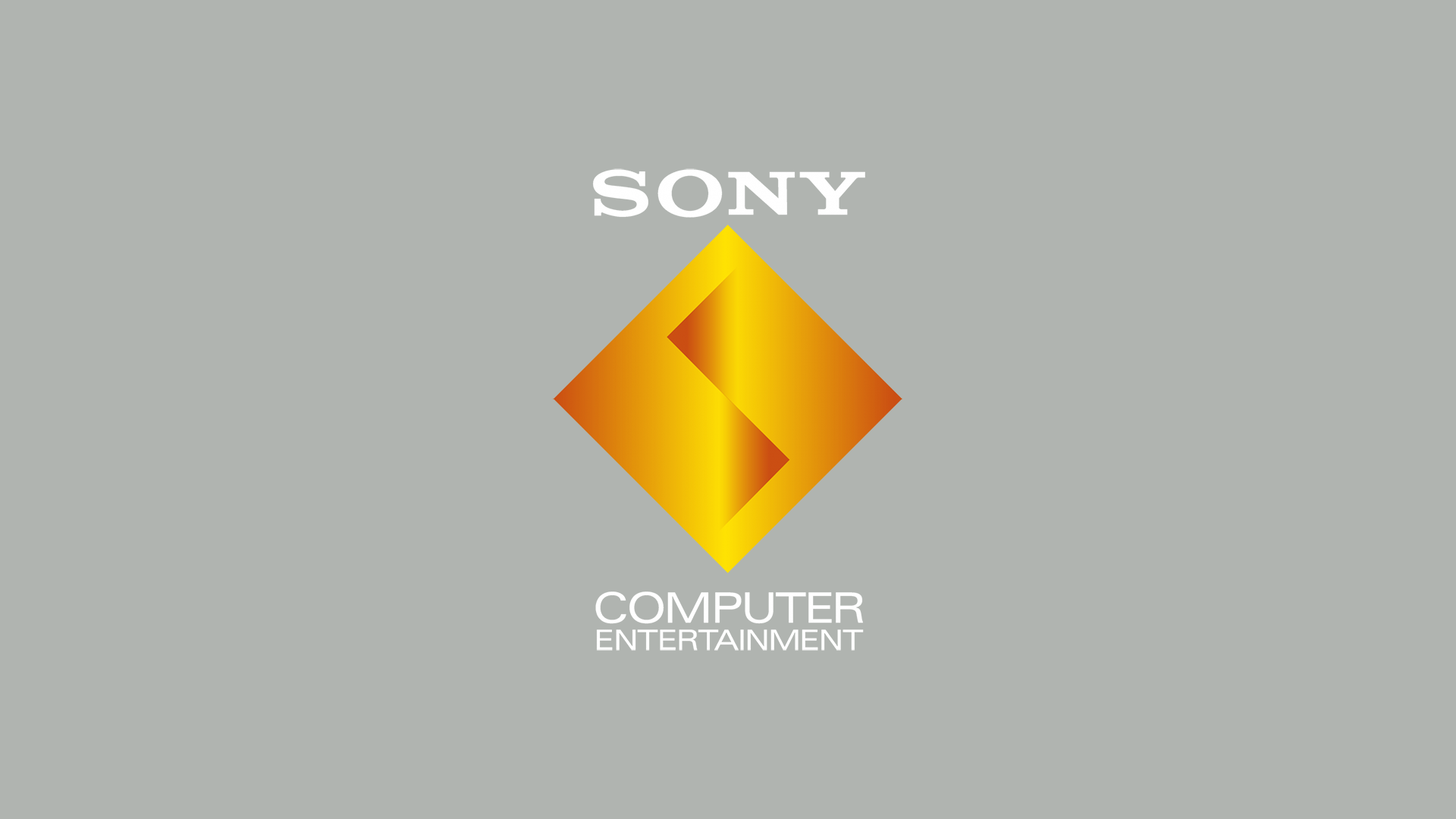 Retro Console Sony PlayStation Minimalism Vintage Gray Logo Simple Background Video Game Art Retro G 1920x1080