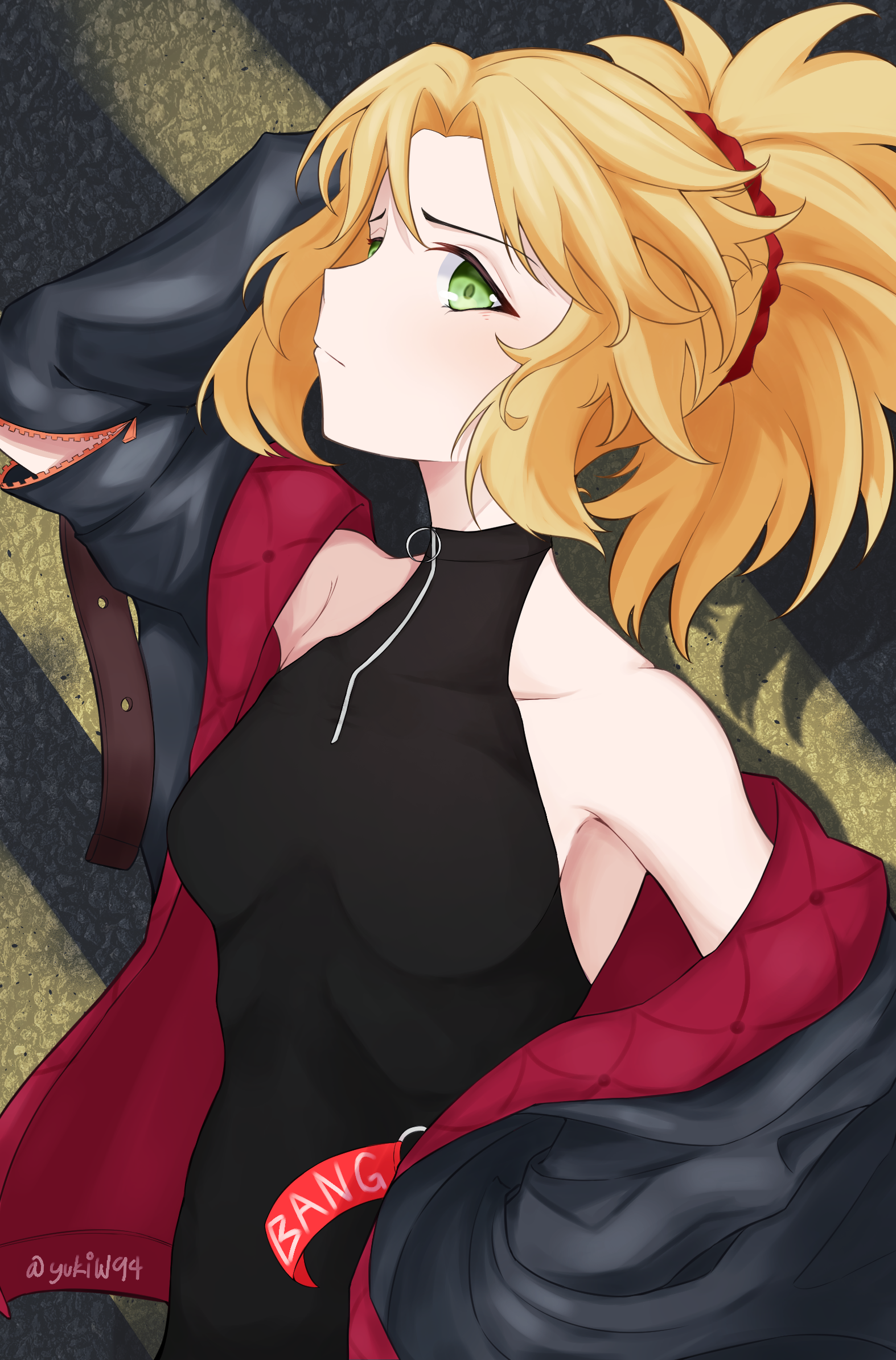 Anime Anime Girls Fate Series Fate Apocrypha Fate Grand Order Mordred Fate Apocrypha Ponytail Long H 1574x2390