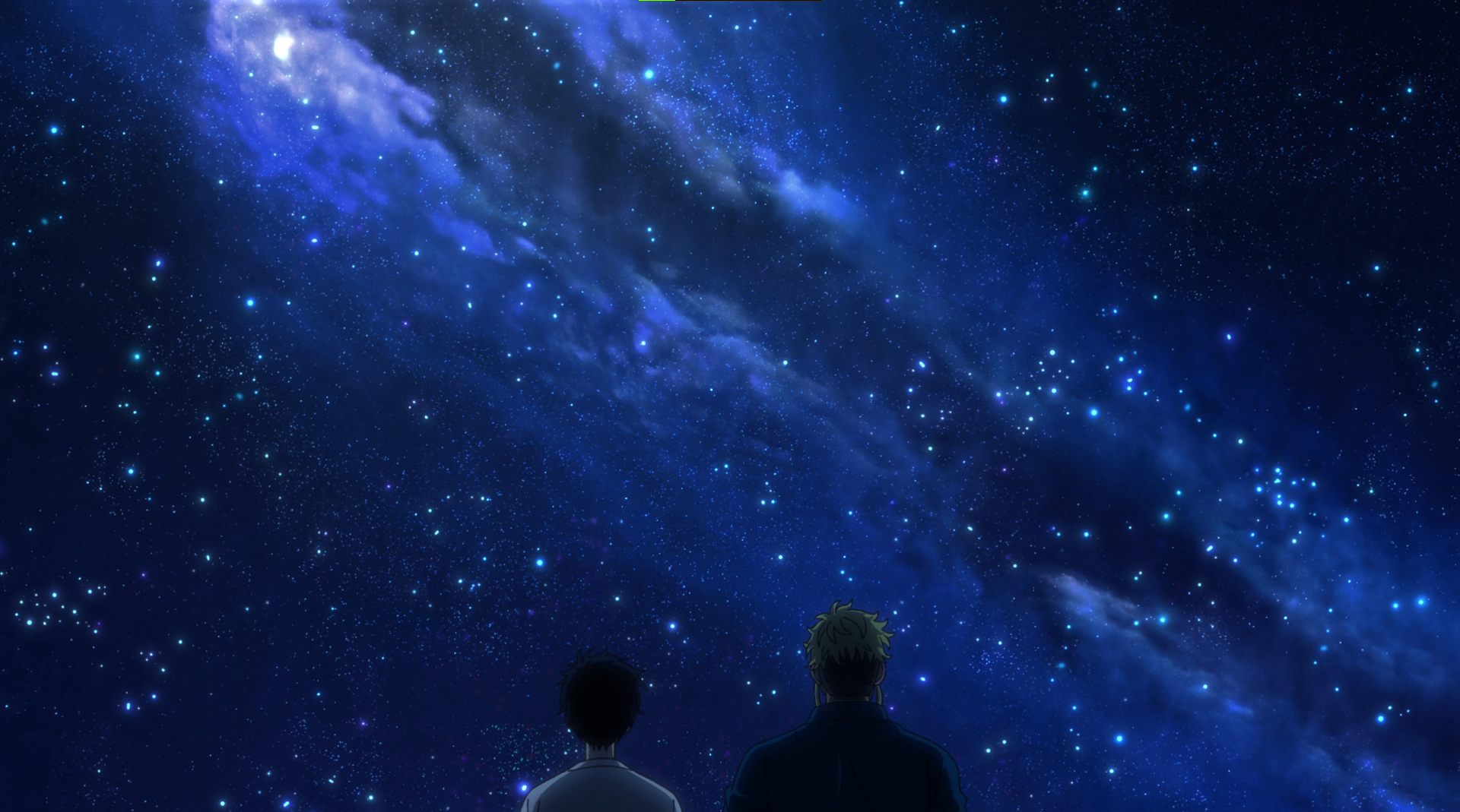 Zom 100 Bucket List Of The Dead Akira Tendou Stars Sky Constellation Stargazing Anime Anime Screensh 1920x1069