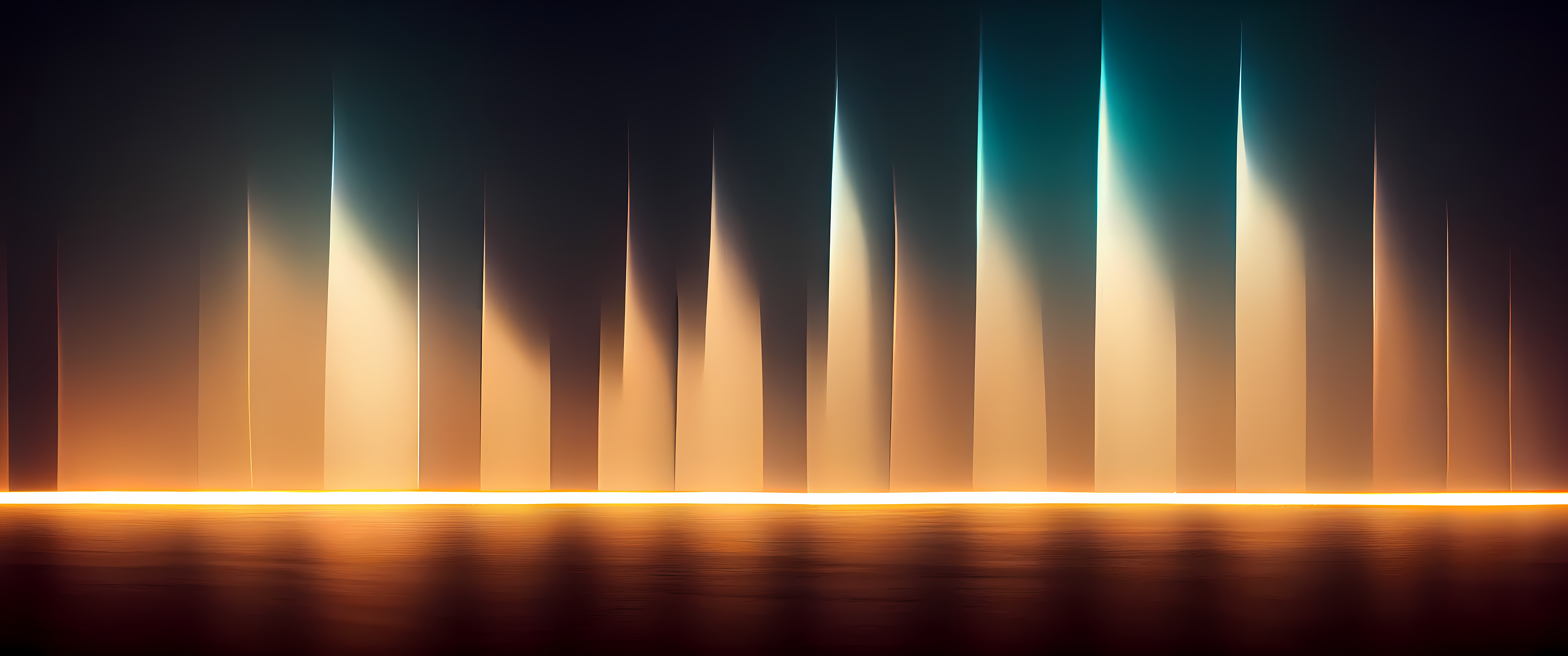 Ai Art Abstract Minimalism Wide Image Ultrawide 6880x2880