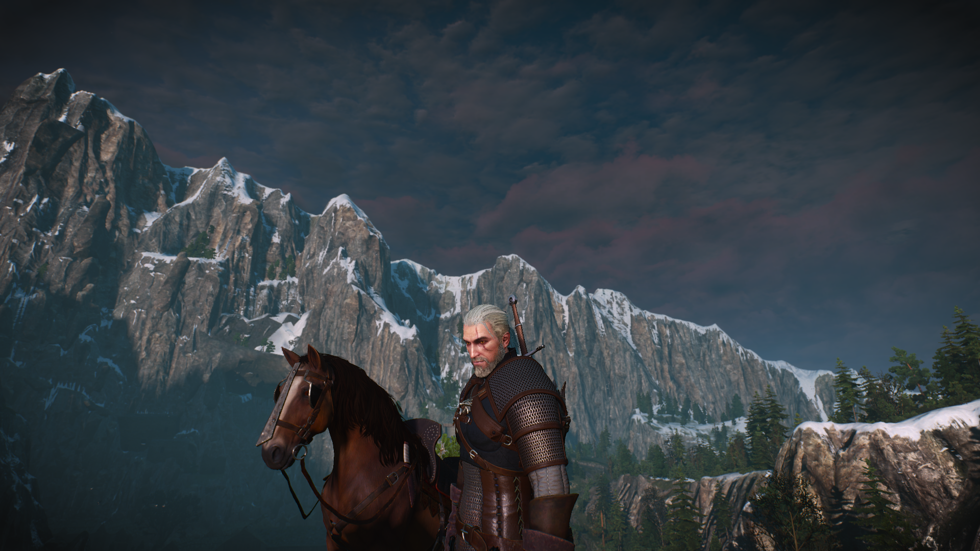 The Witcher The Witcher 3 The Witcher 3 Wild Hunt Geralt Of Rivia Video Game Characters Video Games  1920x1080