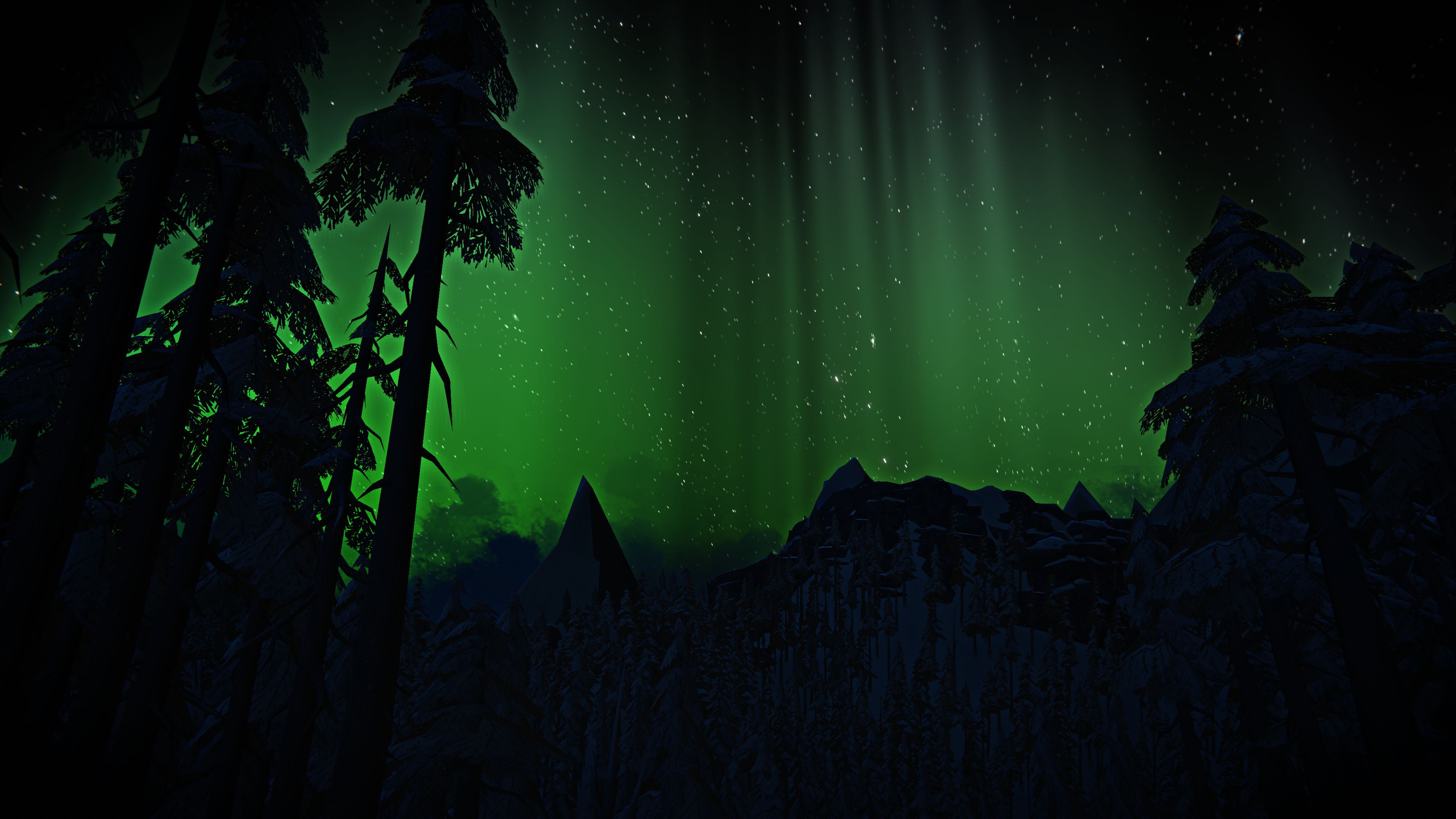 The Long Dark Screen Shot Video Game Landscape Snow Survival Video Games Nature 3840x2160