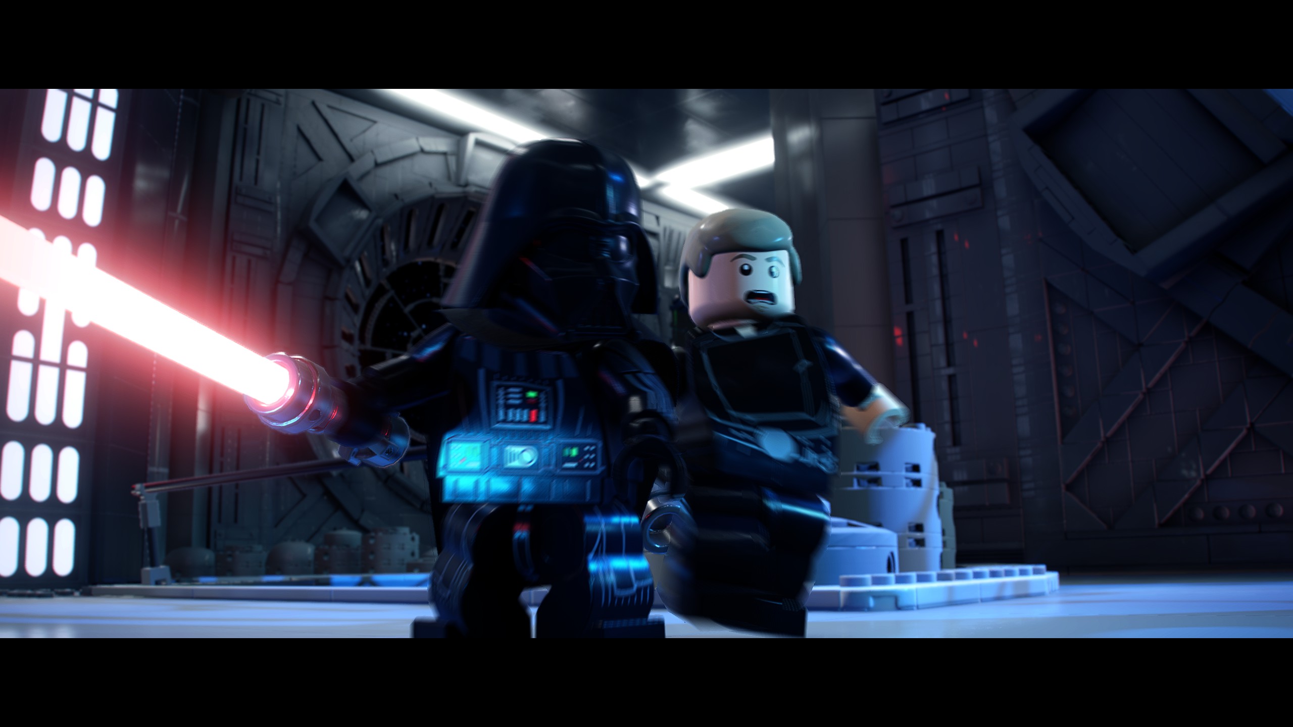 Star Wars LEGO Star Wars Darth Vader Luke Skywalker LEGO TV Wallpaper -  Resolution:2560x1440 - ID:1350093 