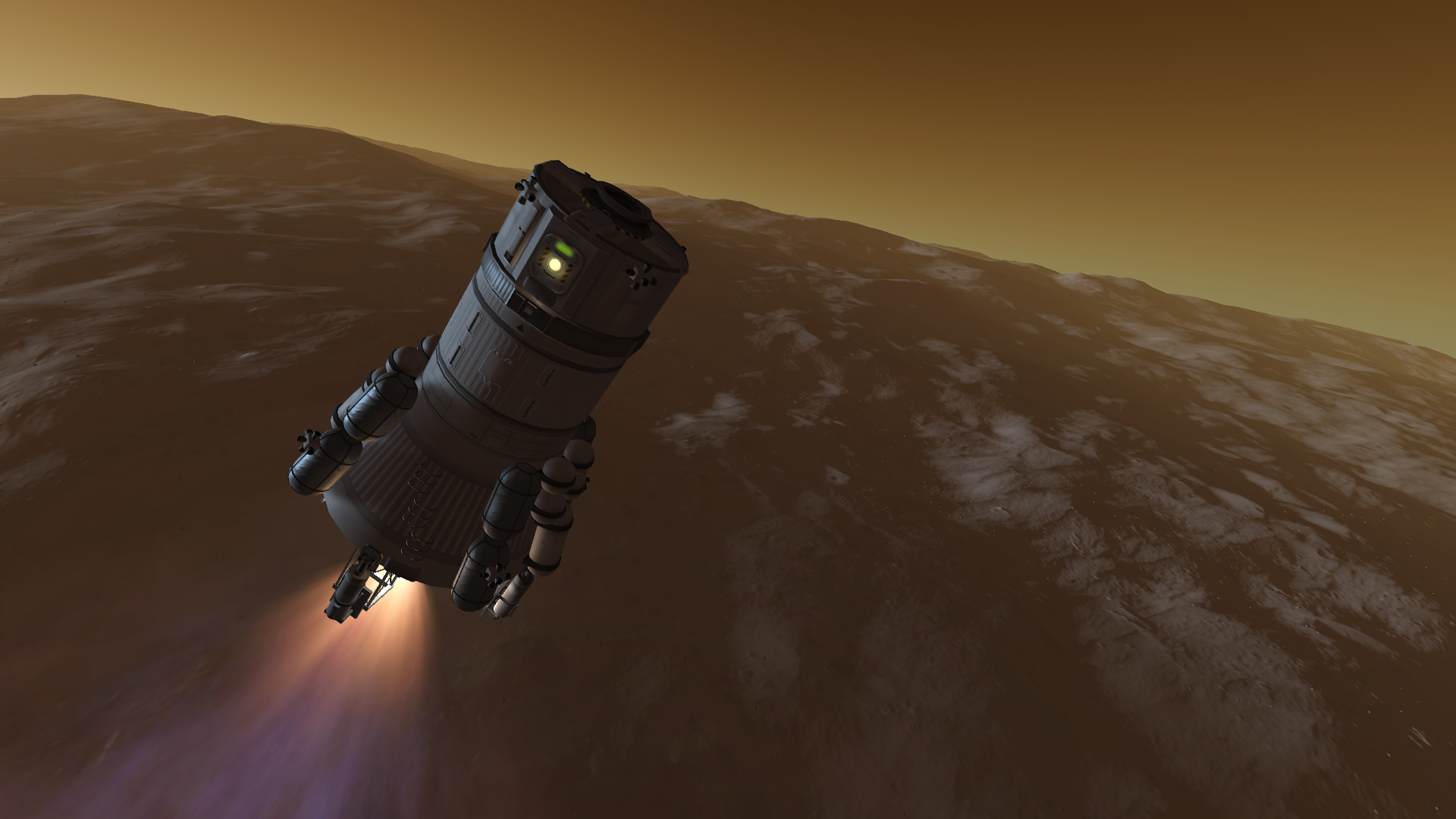 Kerbal Space Program Duna Video Games Rocket Space CGi 1920x1080