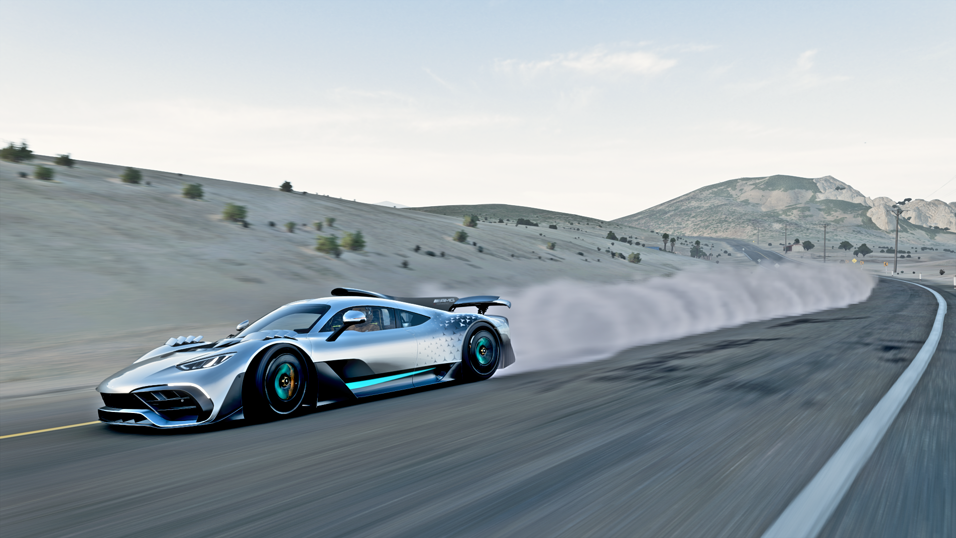 Car Mercedes AMG Project ONE AMG ONE Forza Forza Horizon Forza Horizon 5 Burnout Burnout Video Game  1920x1080