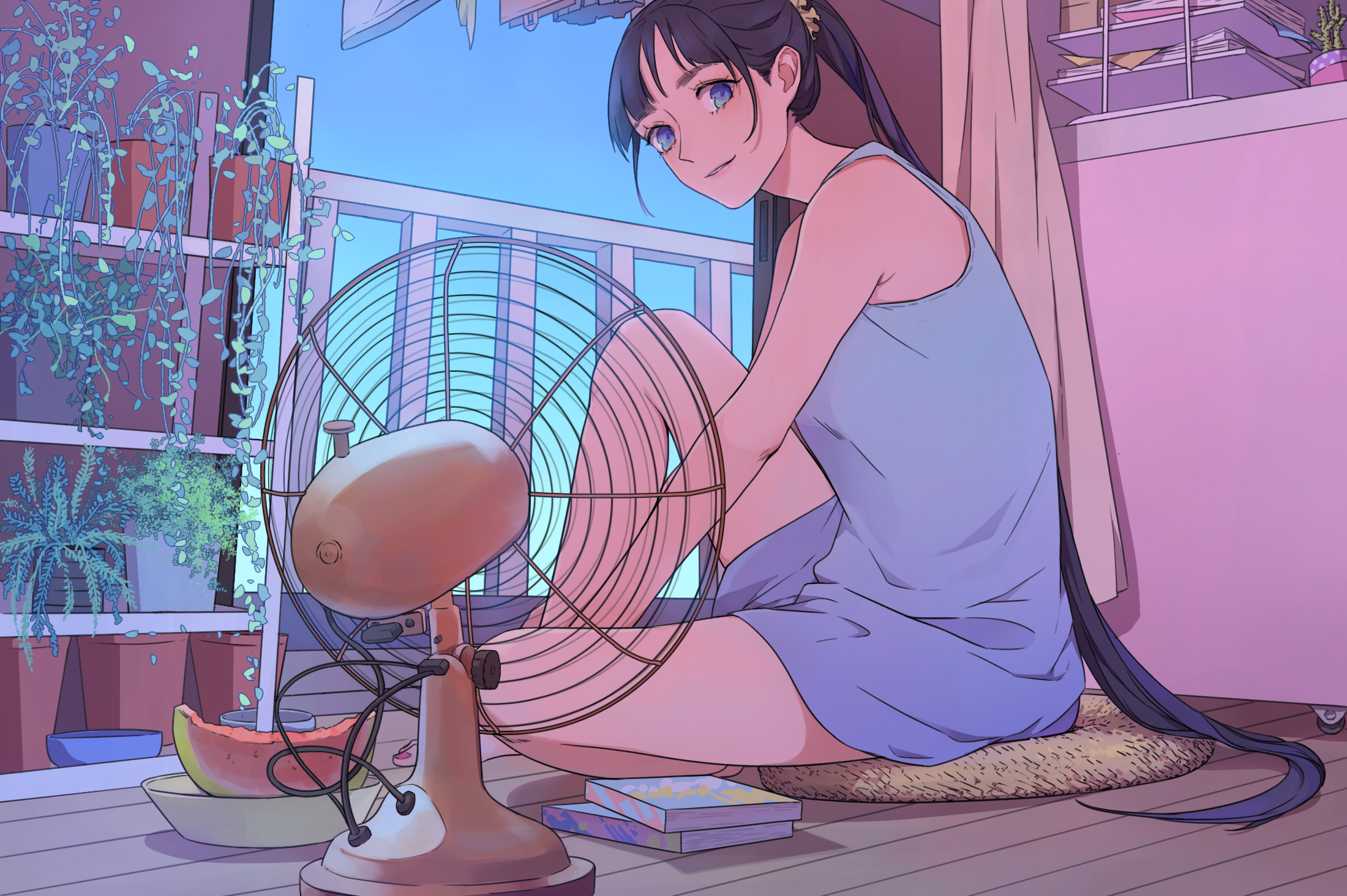 Anime Girl 2200x1465