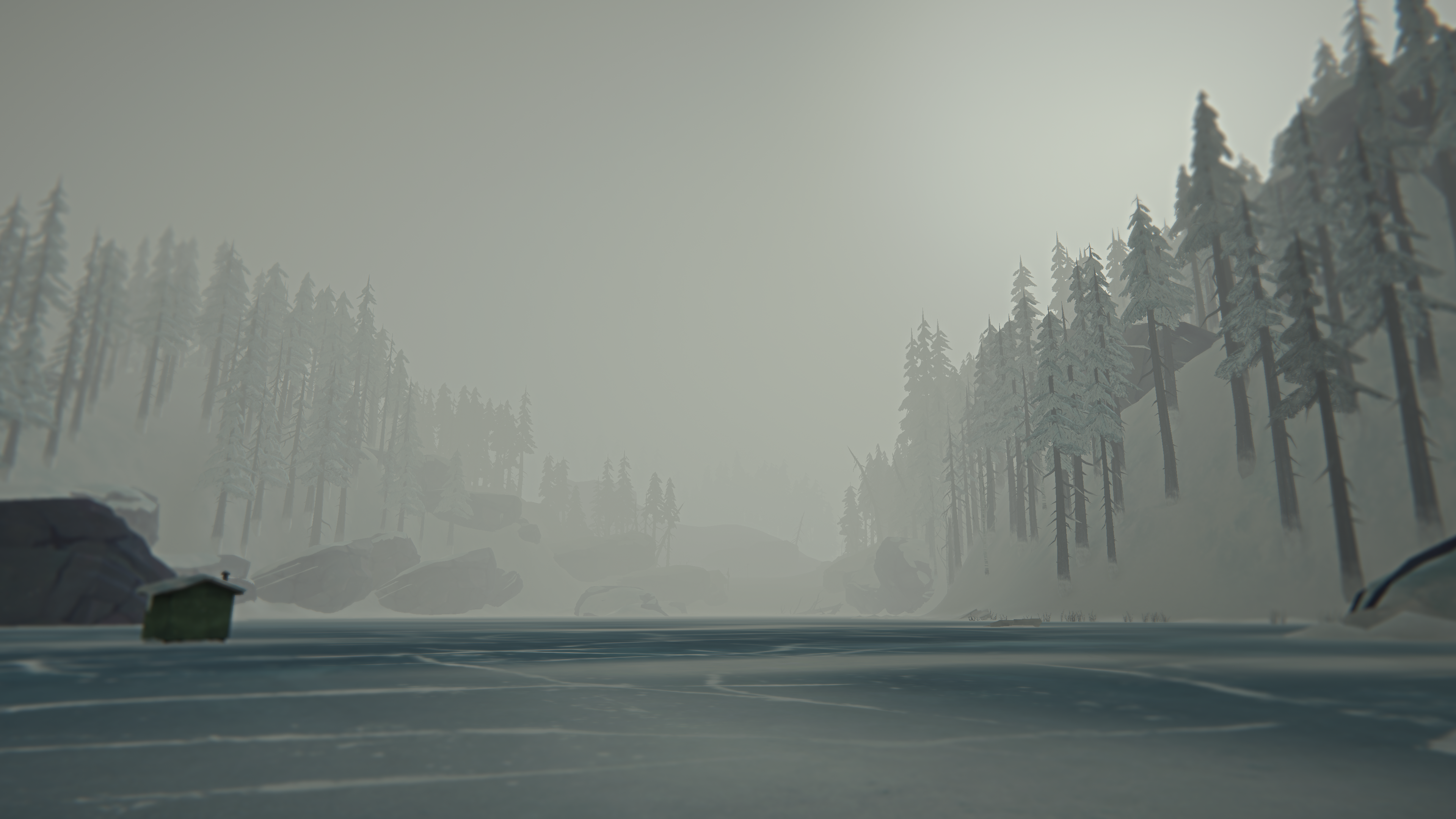 The Long Dark Screen Shot Video Game Landscape Survival Snow Winter Video Games Nature Ice 3840x2160